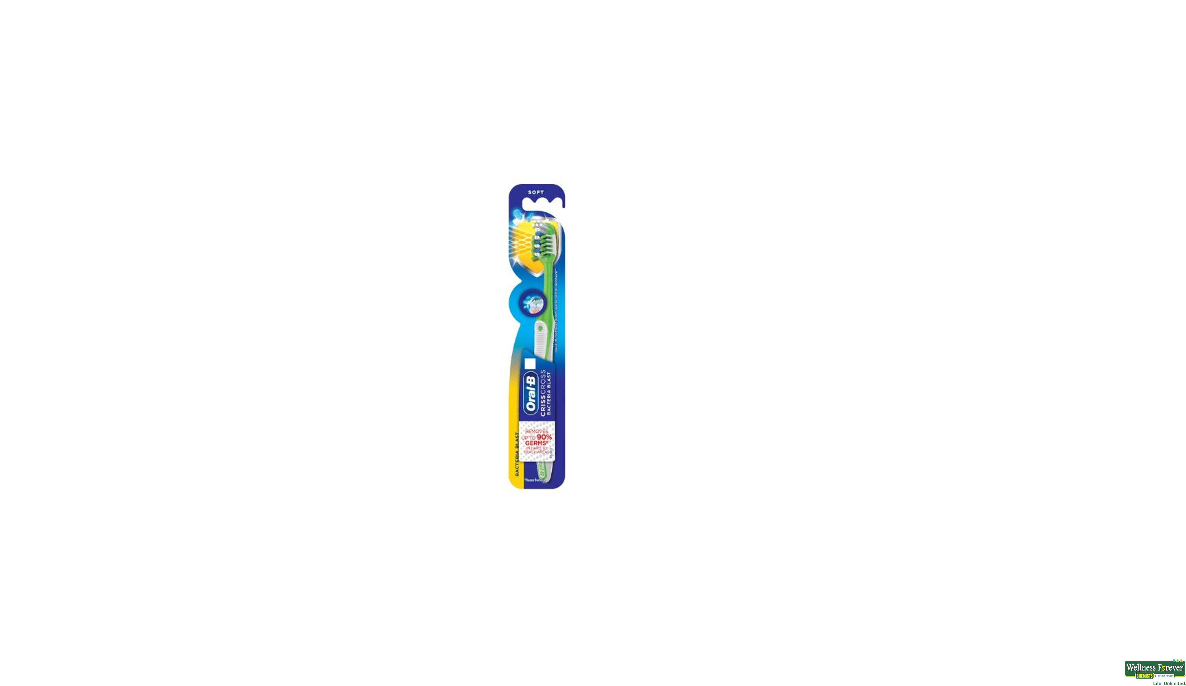 ORAL B T/BRUSH PRO HEA ANTI/BACTERIAL S 1PC- 1, 1PC, 