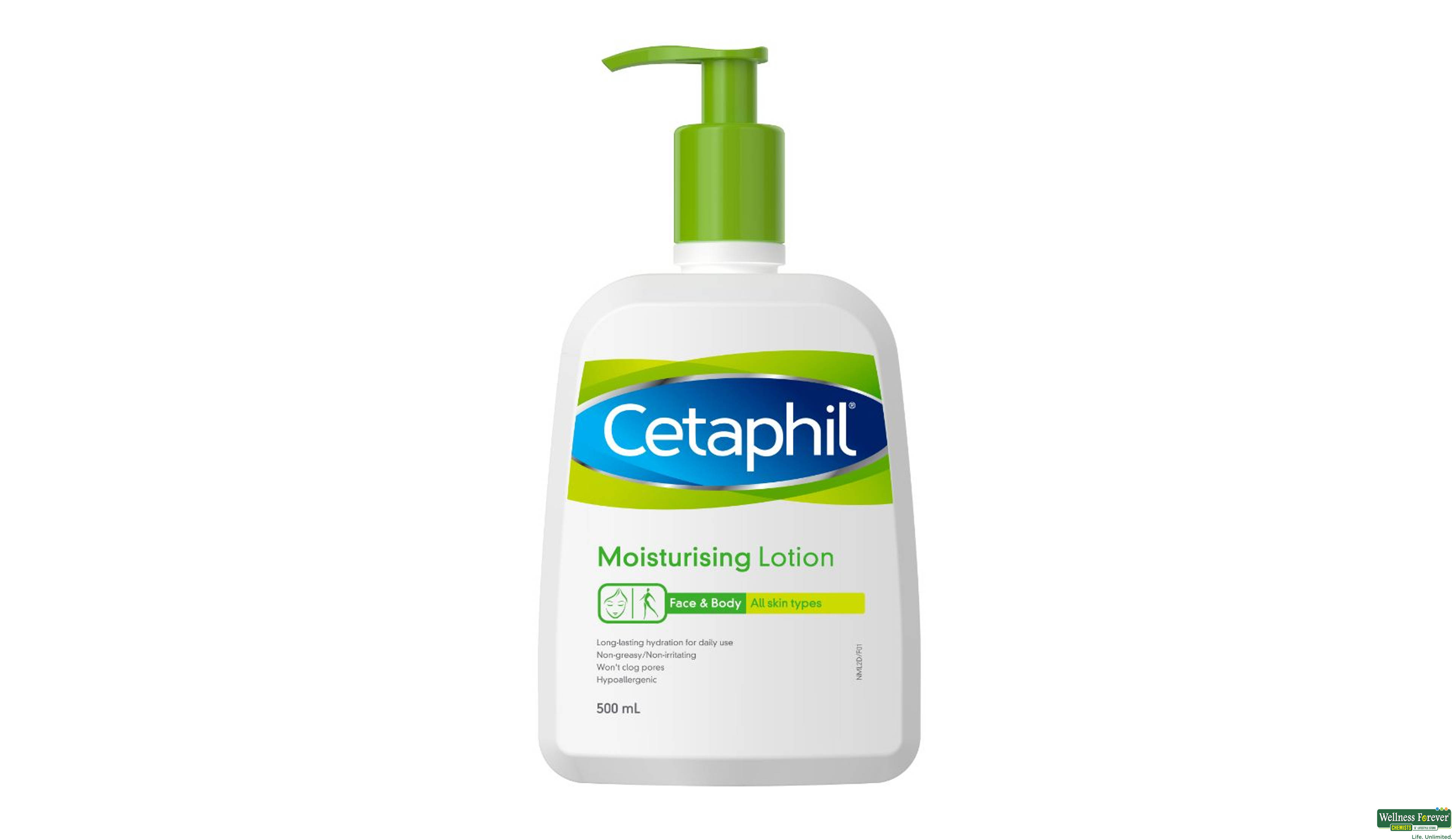 CETAPHIL MOIST LTN 500ML- 1, 500ML, 