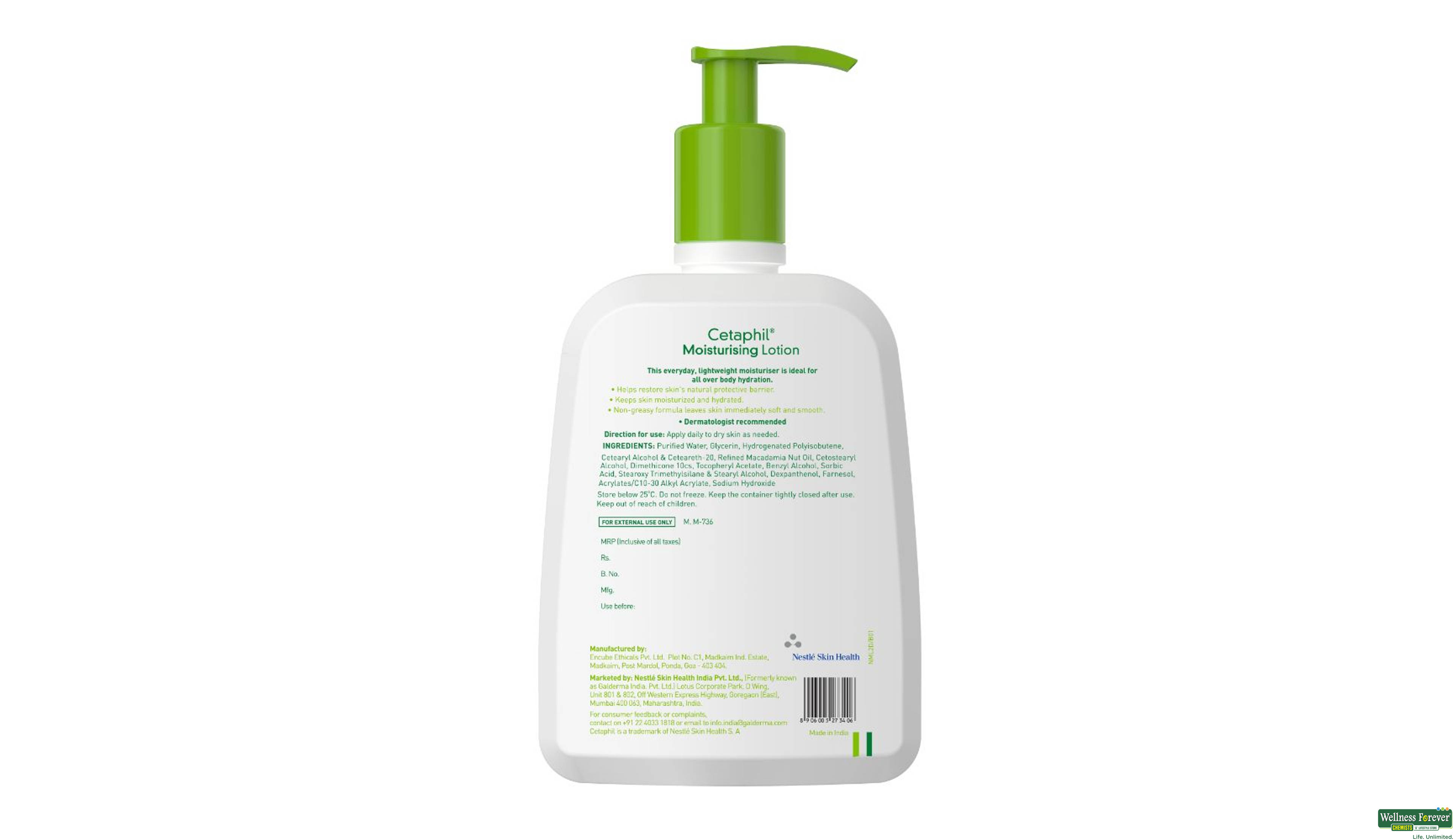 CETAPHIL MOIST LTN 500ML- 2, 500ML, 