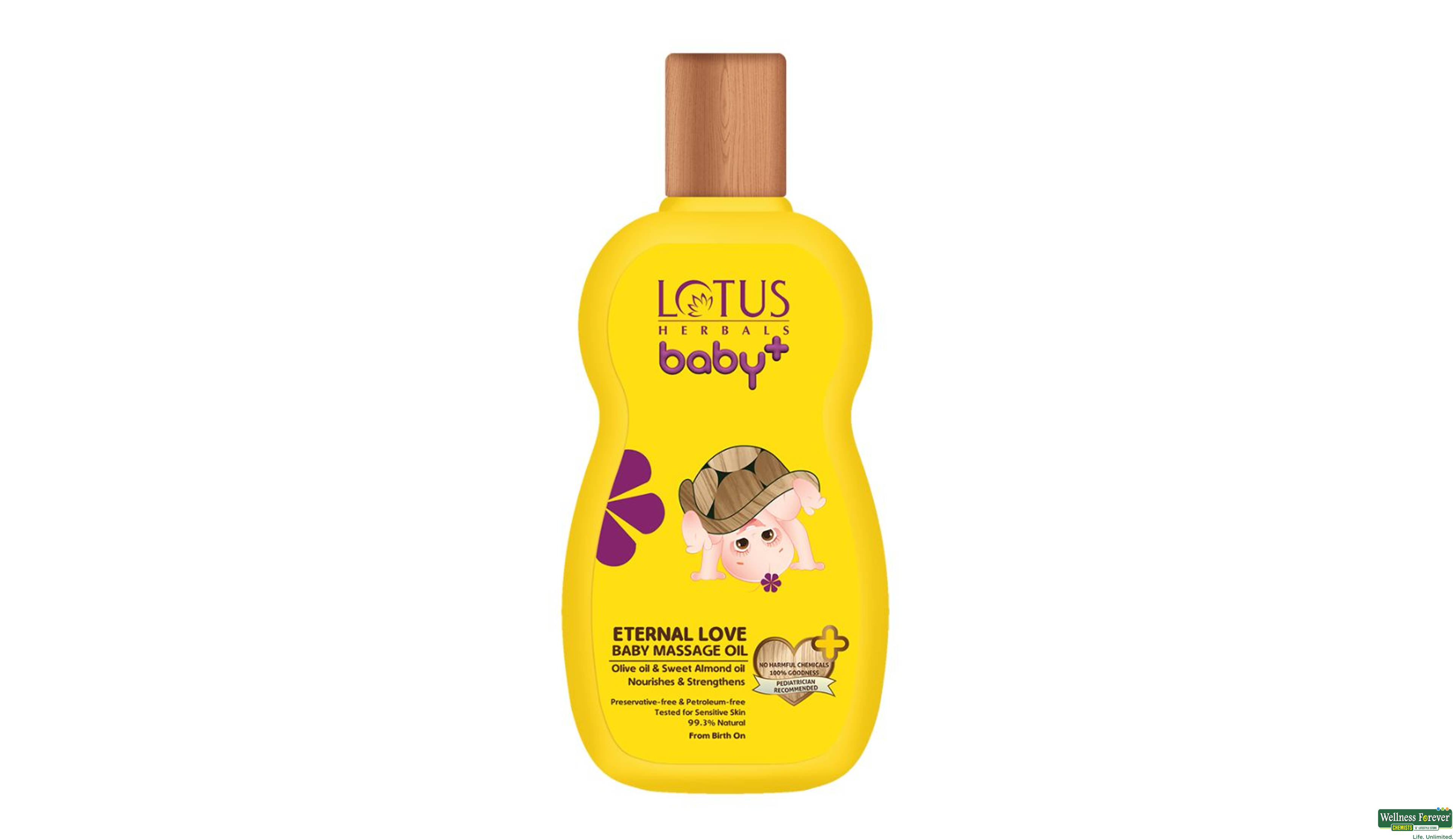 LOTUS BABY MASS/OIL 200ML- 1, 200ML, 