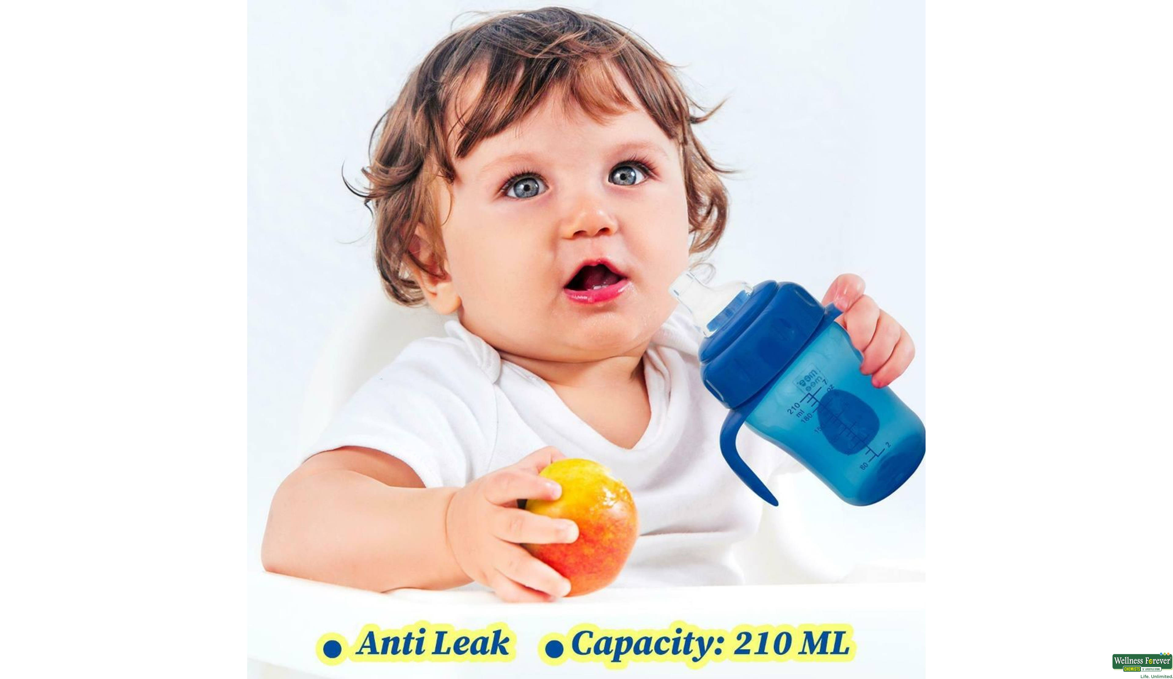 MEE MEE FEEDING MUG 190ML- 3, 190ML, 