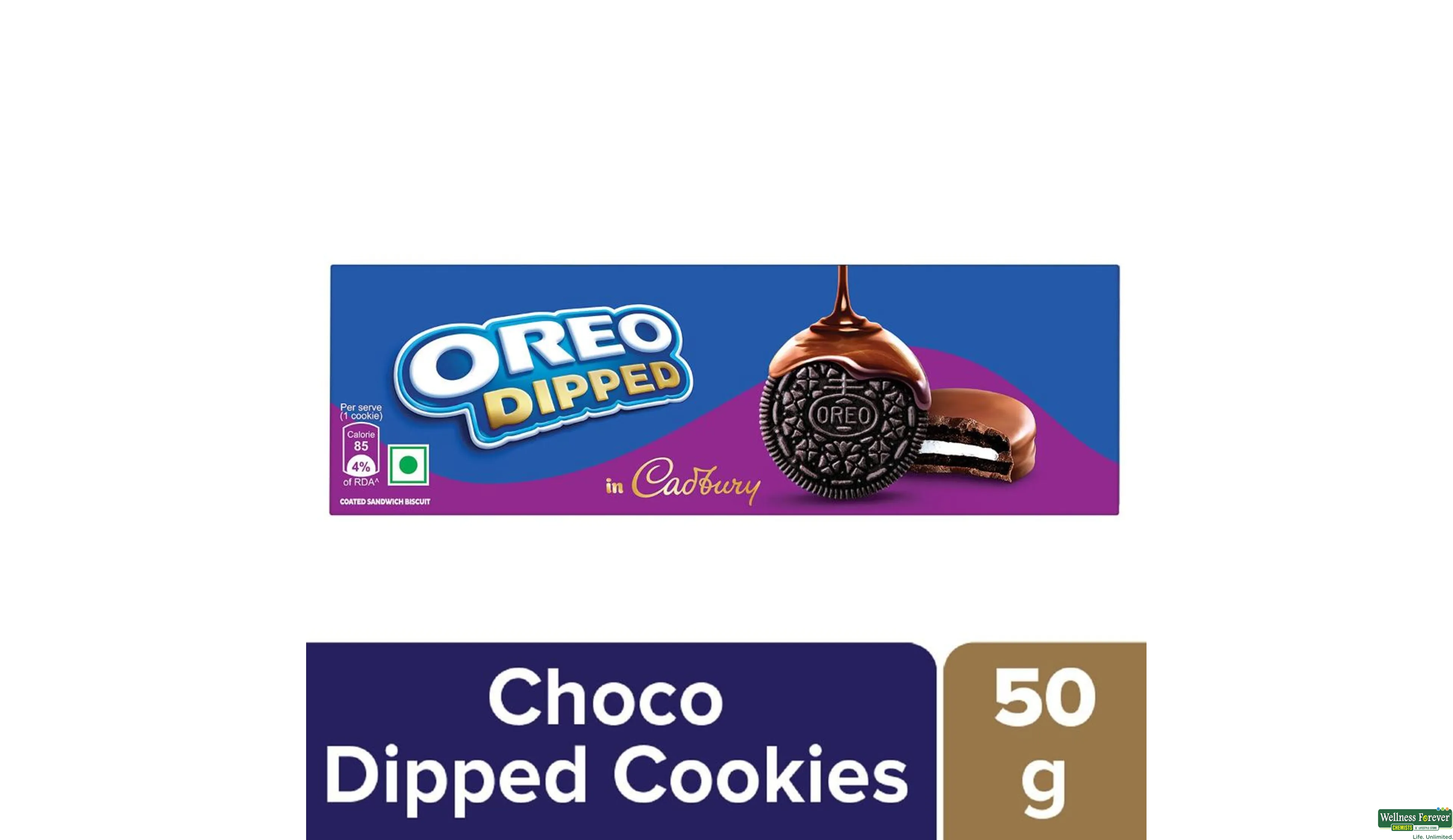 OREO BISC CADBURY DIPPED 50GM- 1, 50GM, null