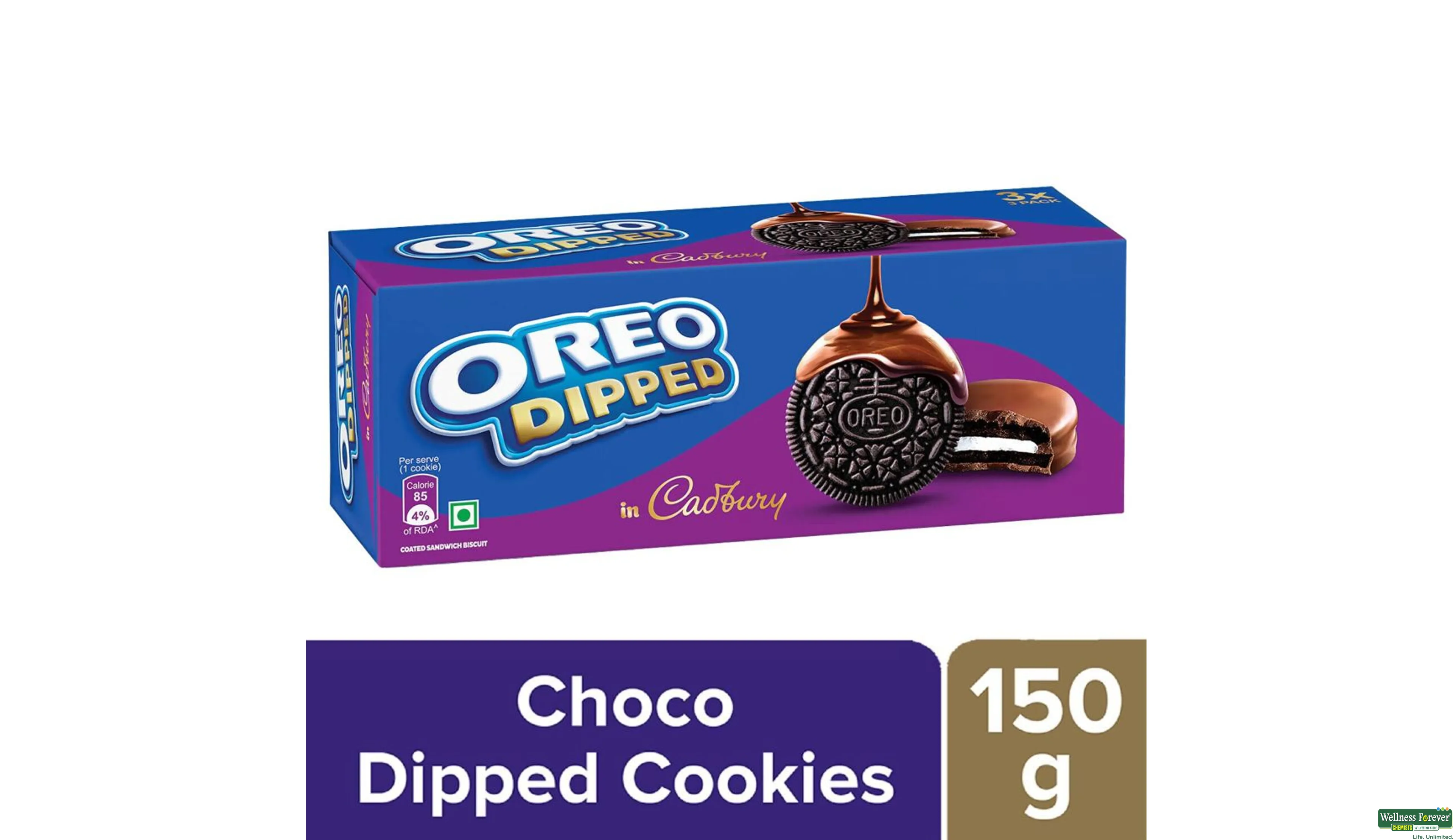 OREO BISC CADBURY DIPPED 150GM- 1, 150GM, null