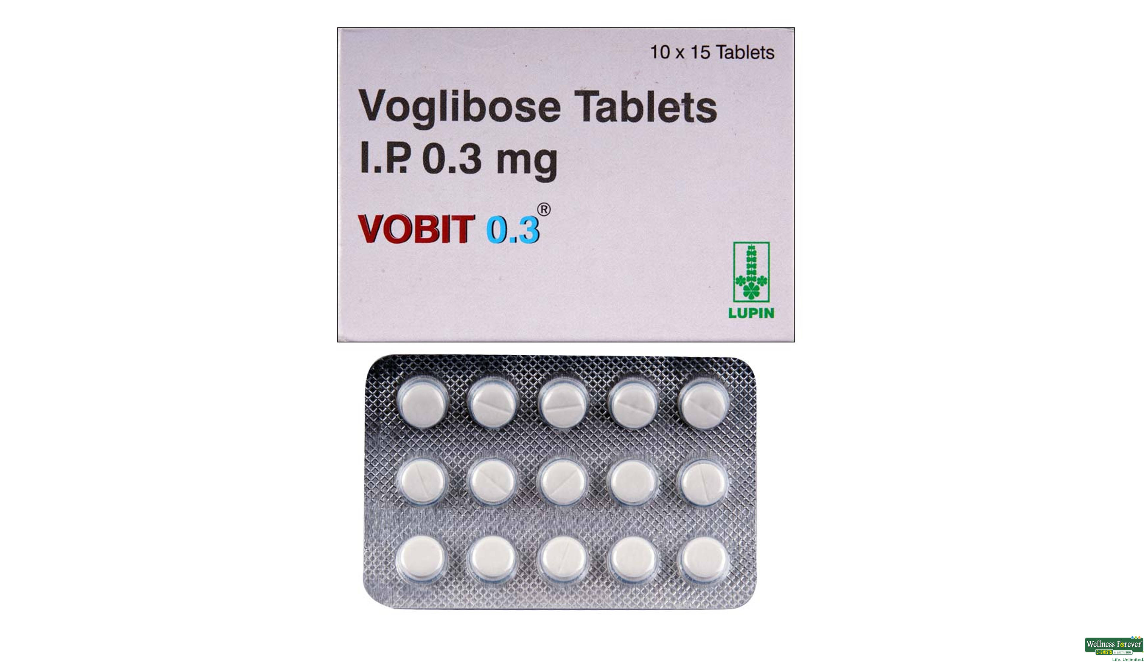 VOBIT 0.3MG 15TAB- 1, 15TAB, 