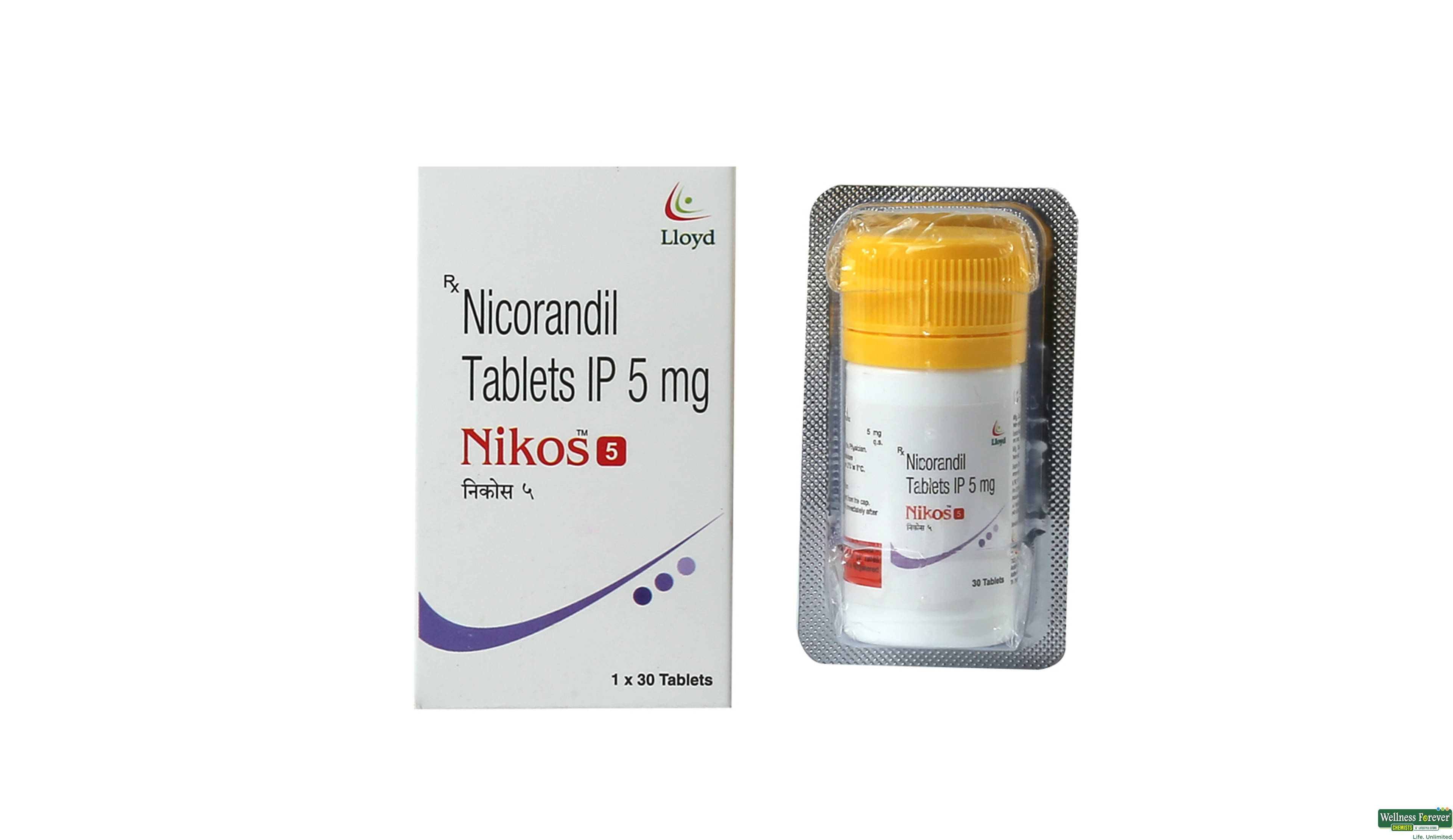 NIKOS 5MG 30TAB- 1, 30TAB, 