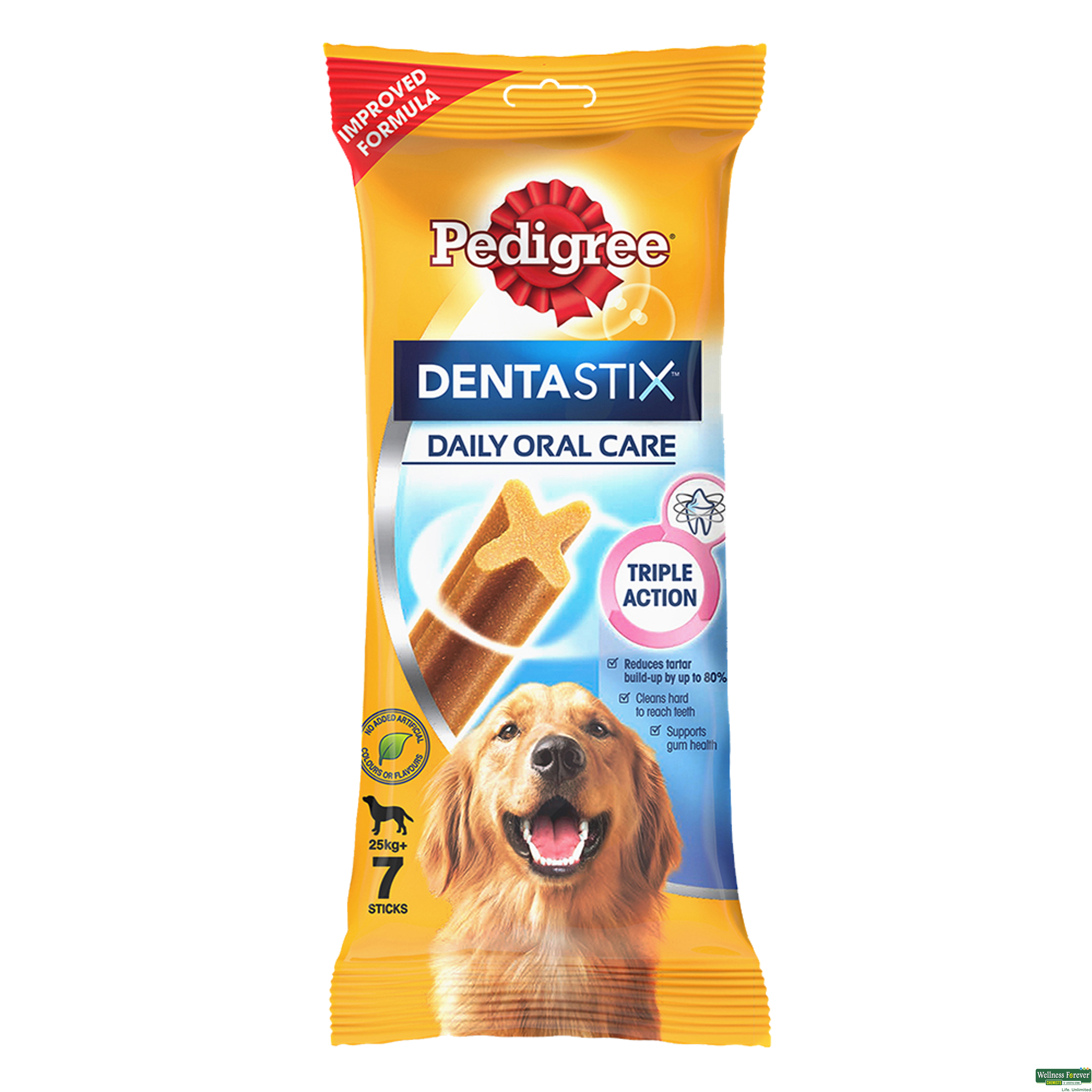 Pedigree Dentastix Large Breed (25 kg+) Oral Care Dog Treat, 270 g-image