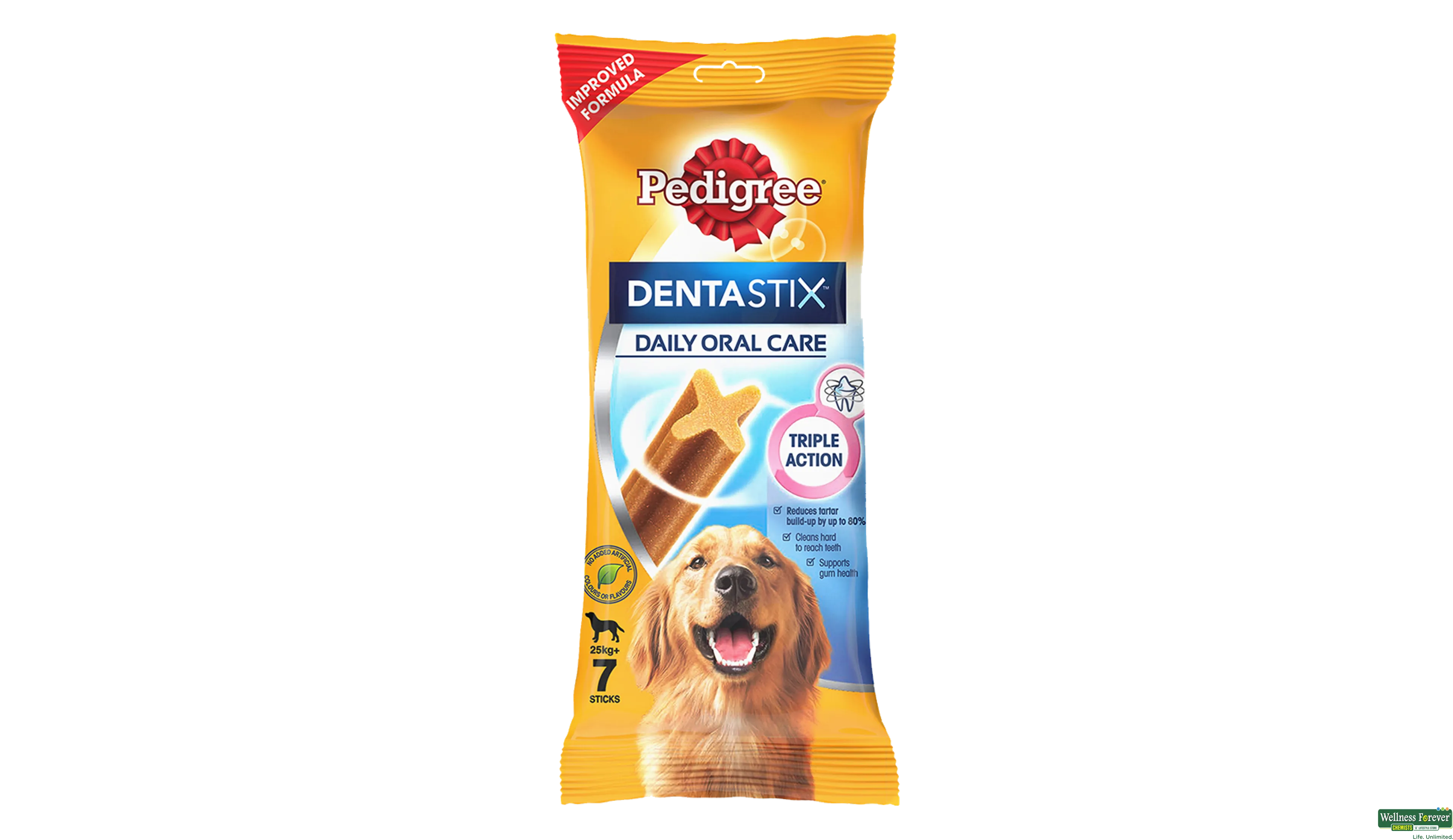 PEDIGREE DOG FOOS DENTASTIX L 270GM- 1, 270GM, null