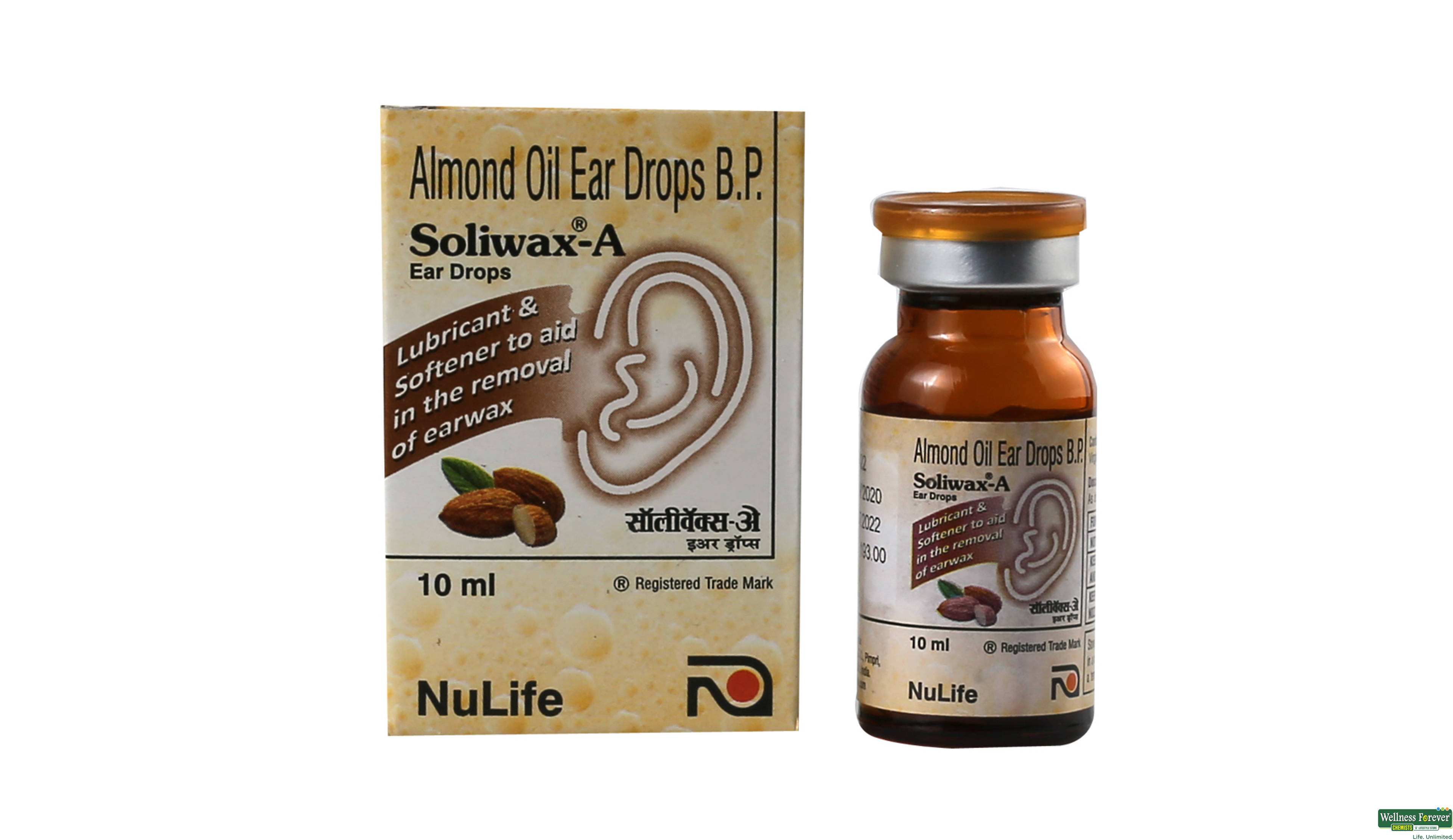 SOLIWAX-A EAR DROPS 10ML- 1, 10ML, 