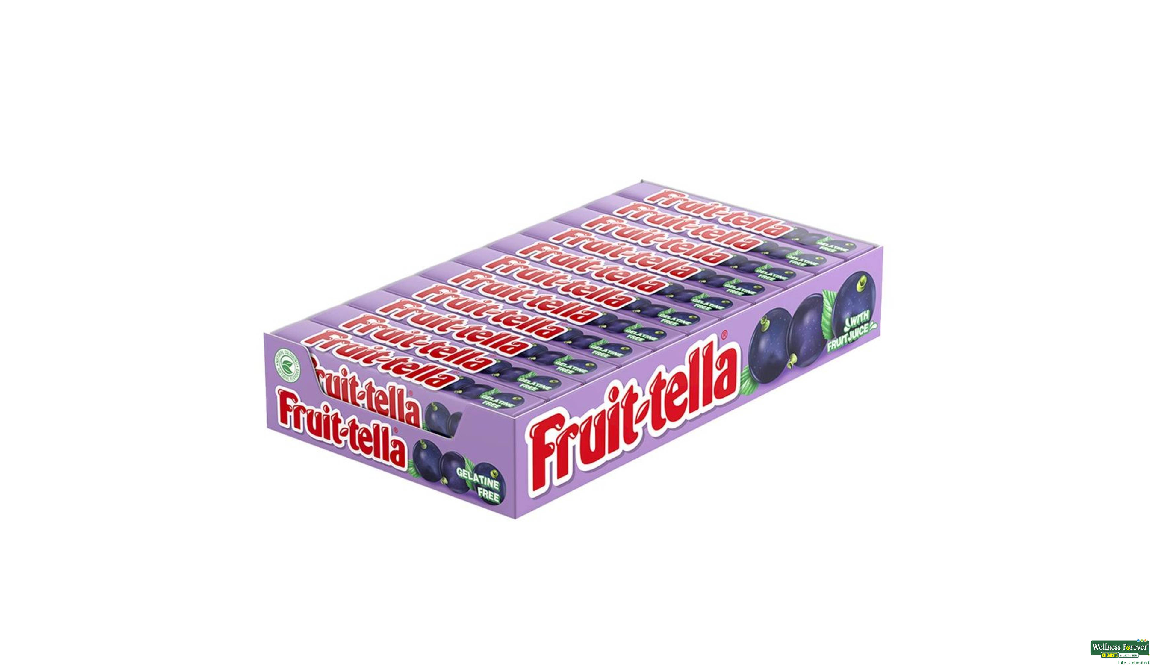 FRUIT-TELLA TOFFEE GRAPE 36GM- 1, 36GM, 