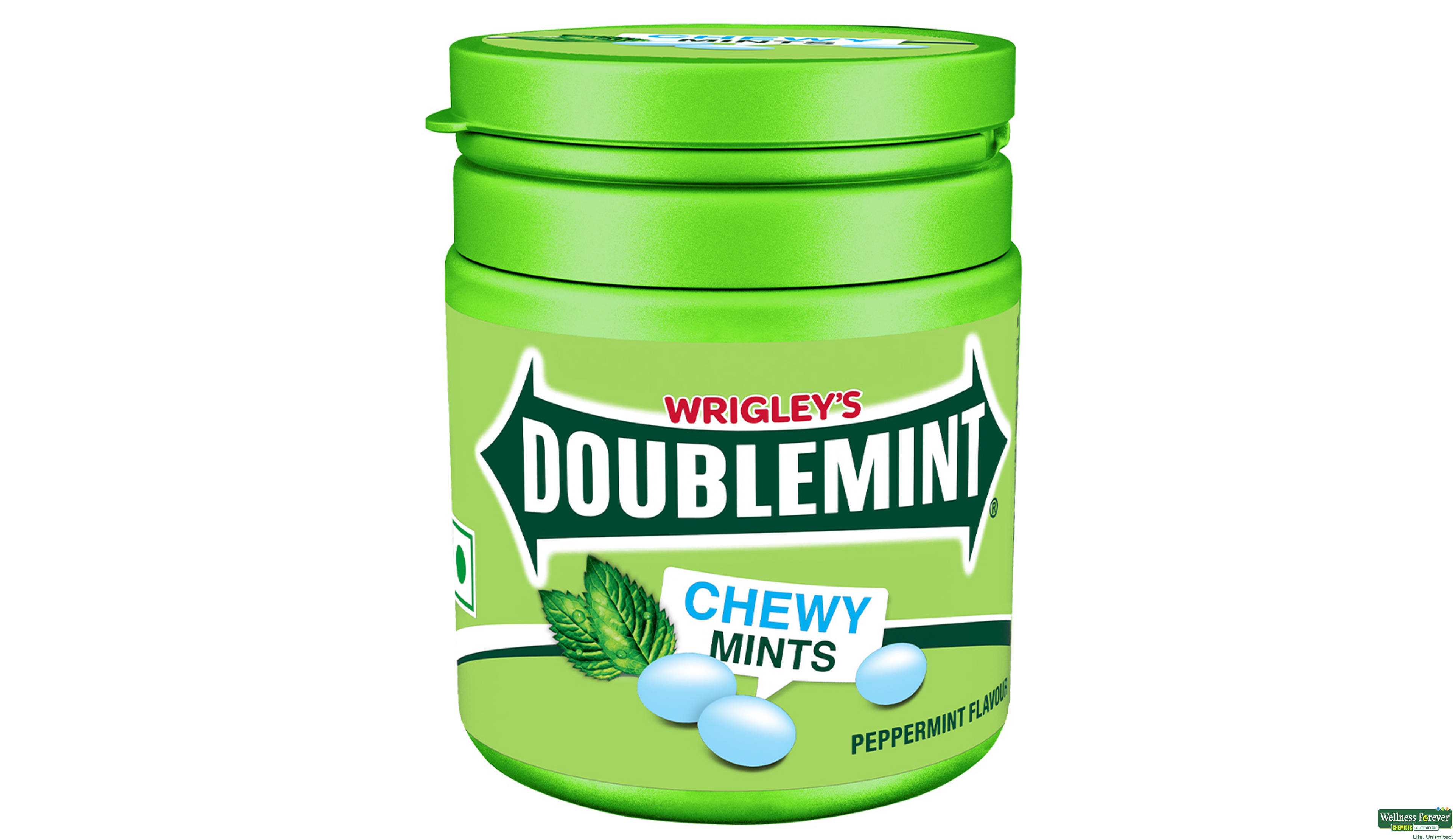 WRIGLEY DOUBLEMINT PEPPERMINT 80.85GM- 1, 80.85GM, 