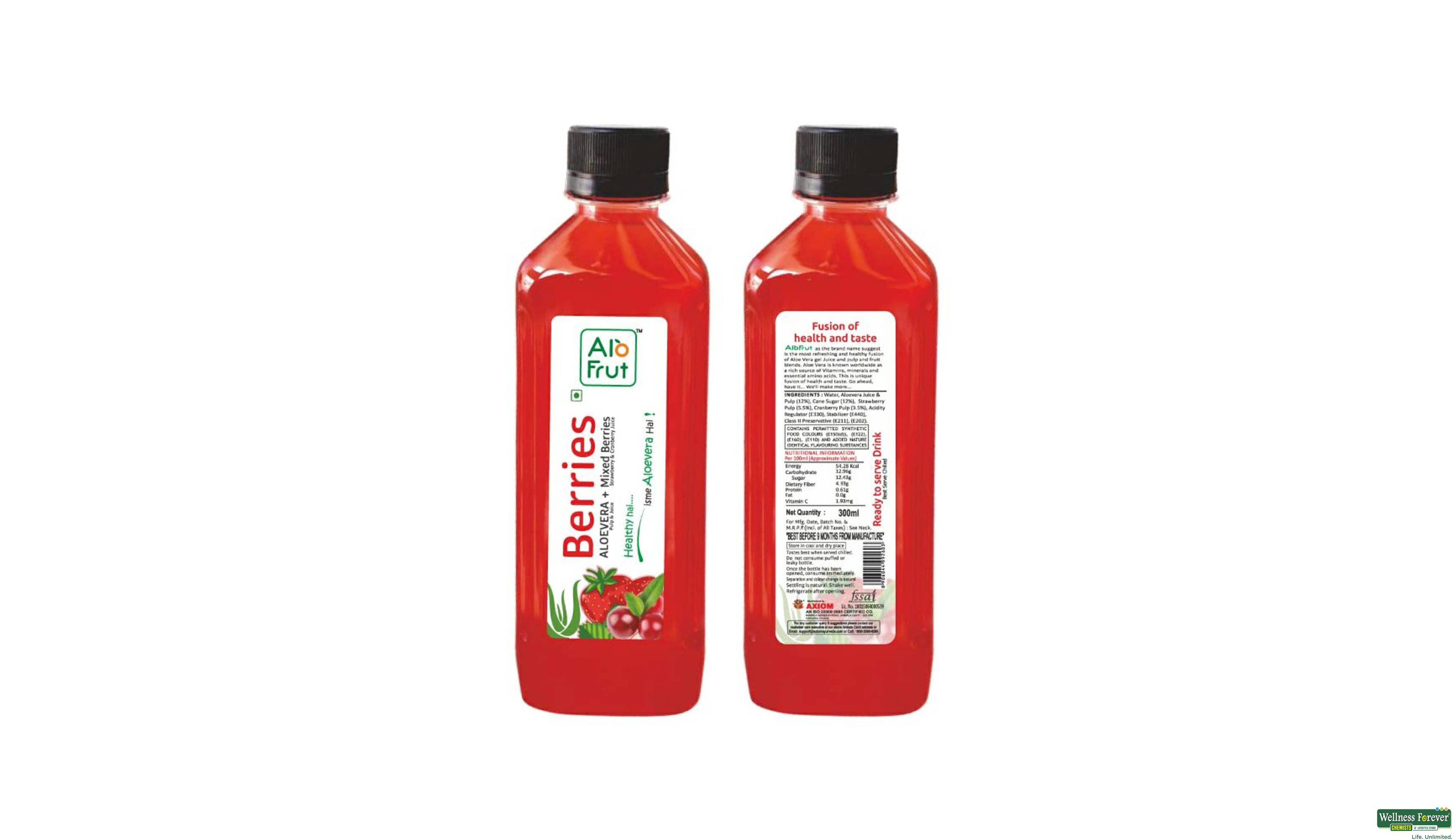 ALO FRUIT JUICE BERRIES 300ML- 1, 300ML, 