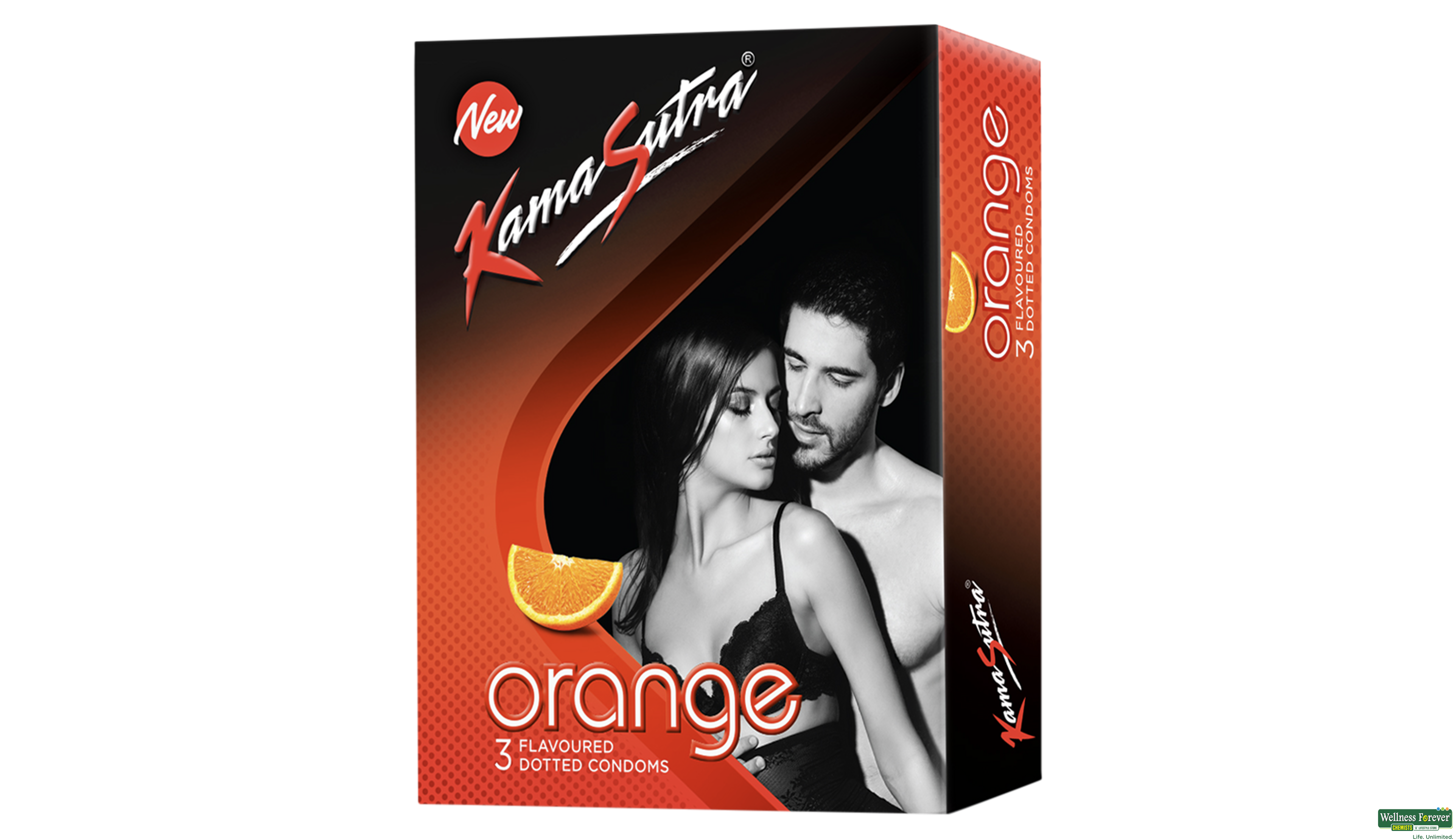 KS CONDOM ORANGE 3PC- 1, 3PC, 