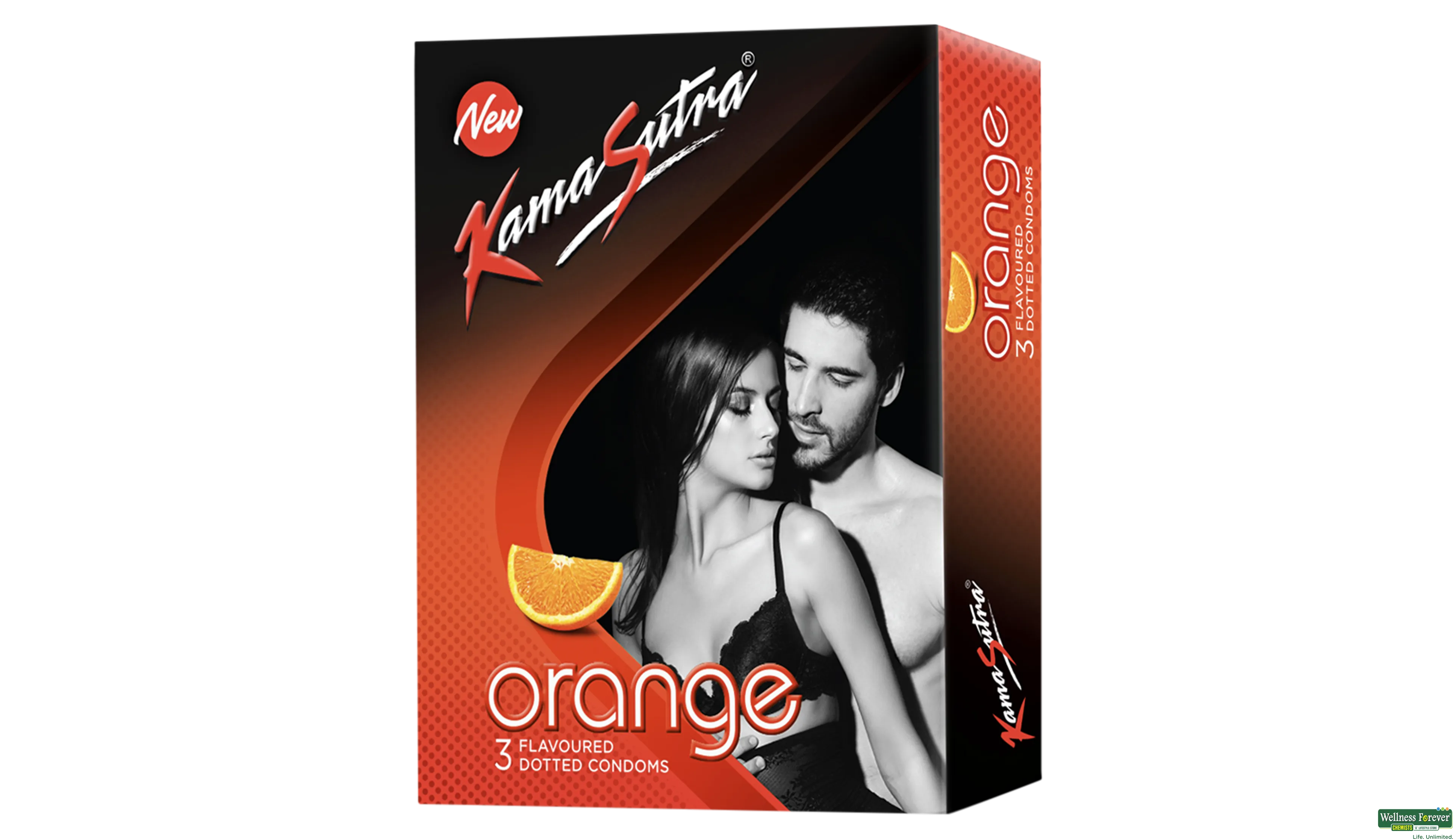 KS CONDOM ORANGE 3PC- 1, 3PC, 