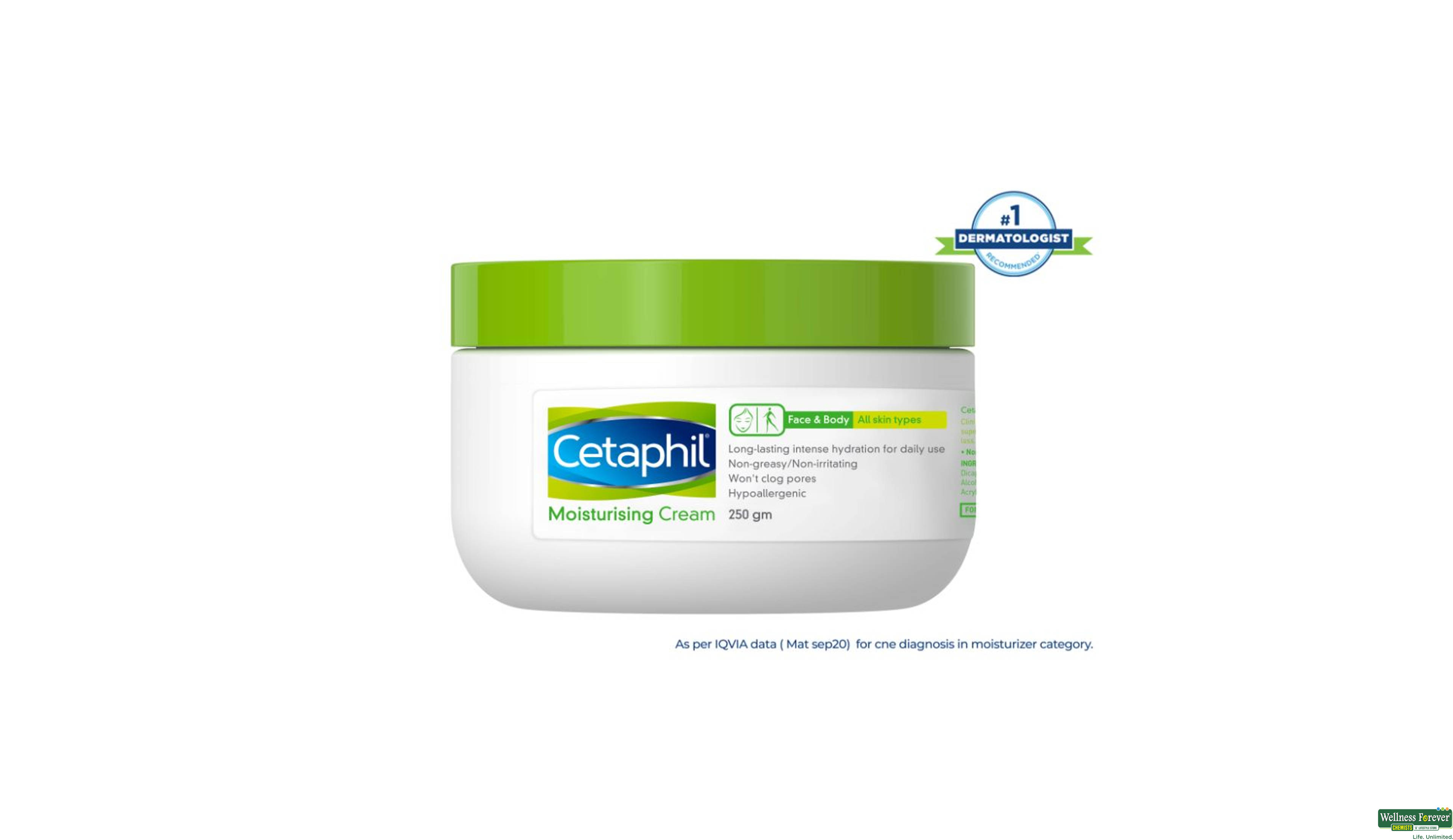 CETAPHIL MOIST CREAM 250GM- 1, 250GM, 