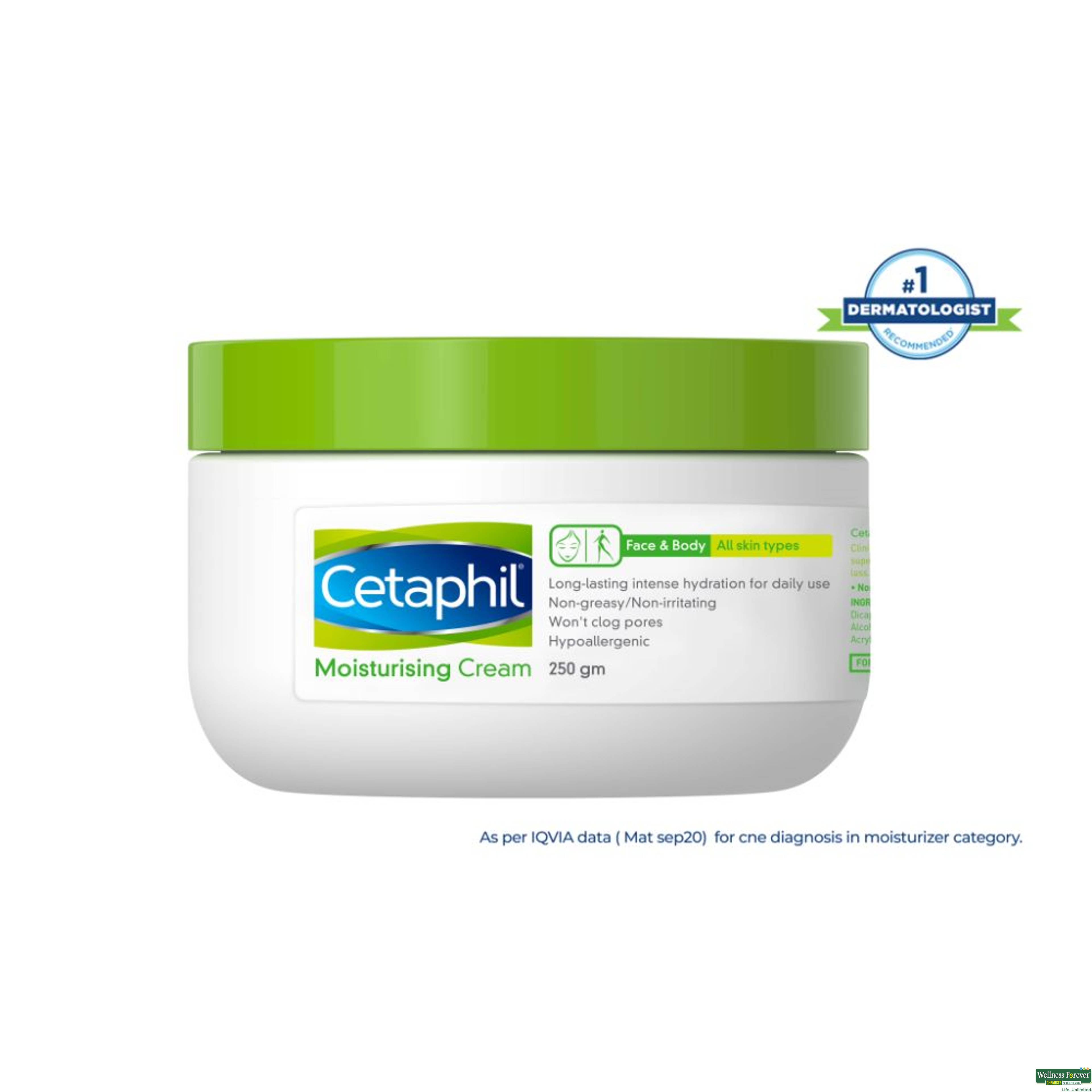 Cetaphil Moisturizing Cream, 250 g-image