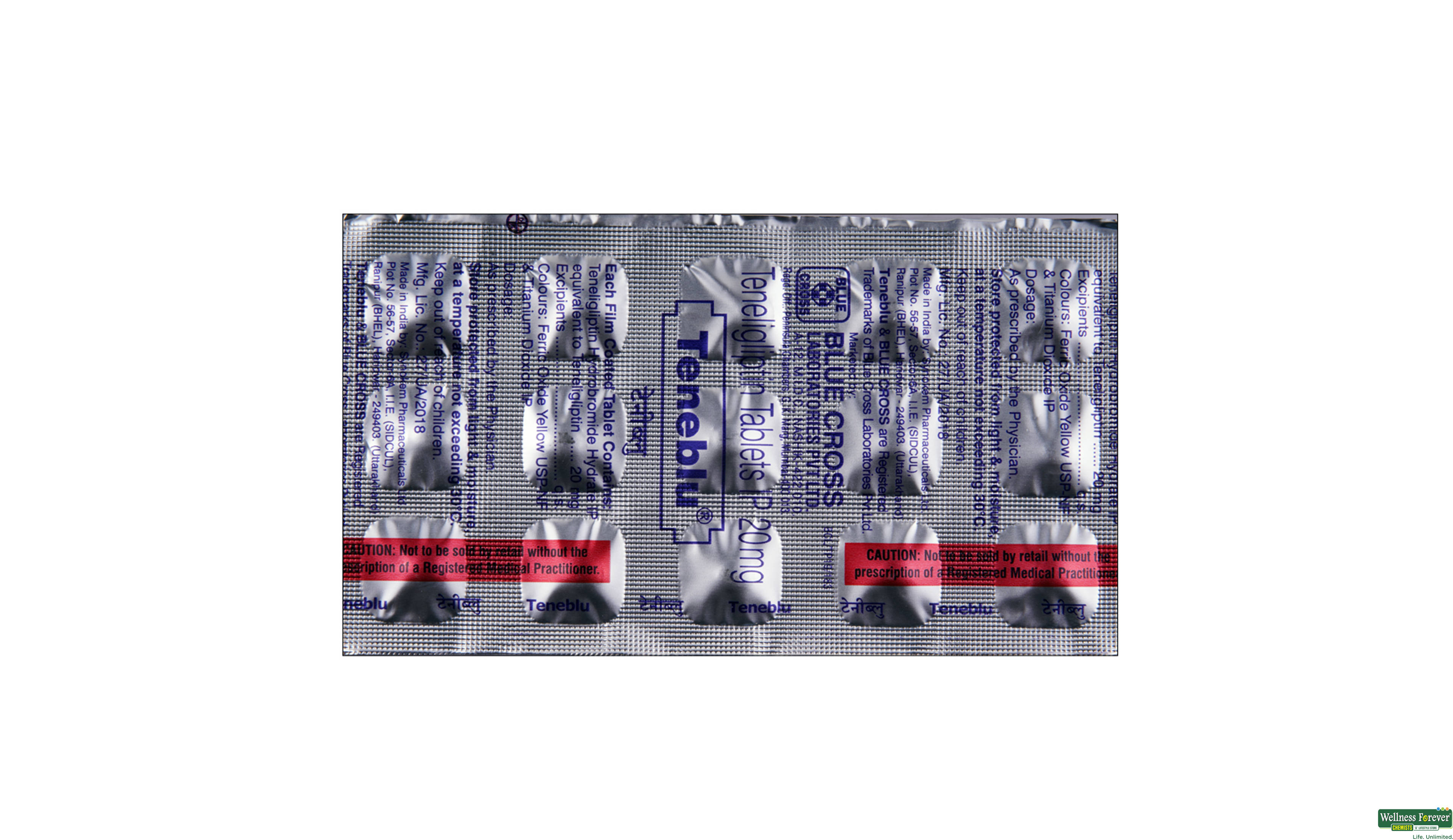 TENEBLU 20MG 15TAB- 1, 15TAB, 