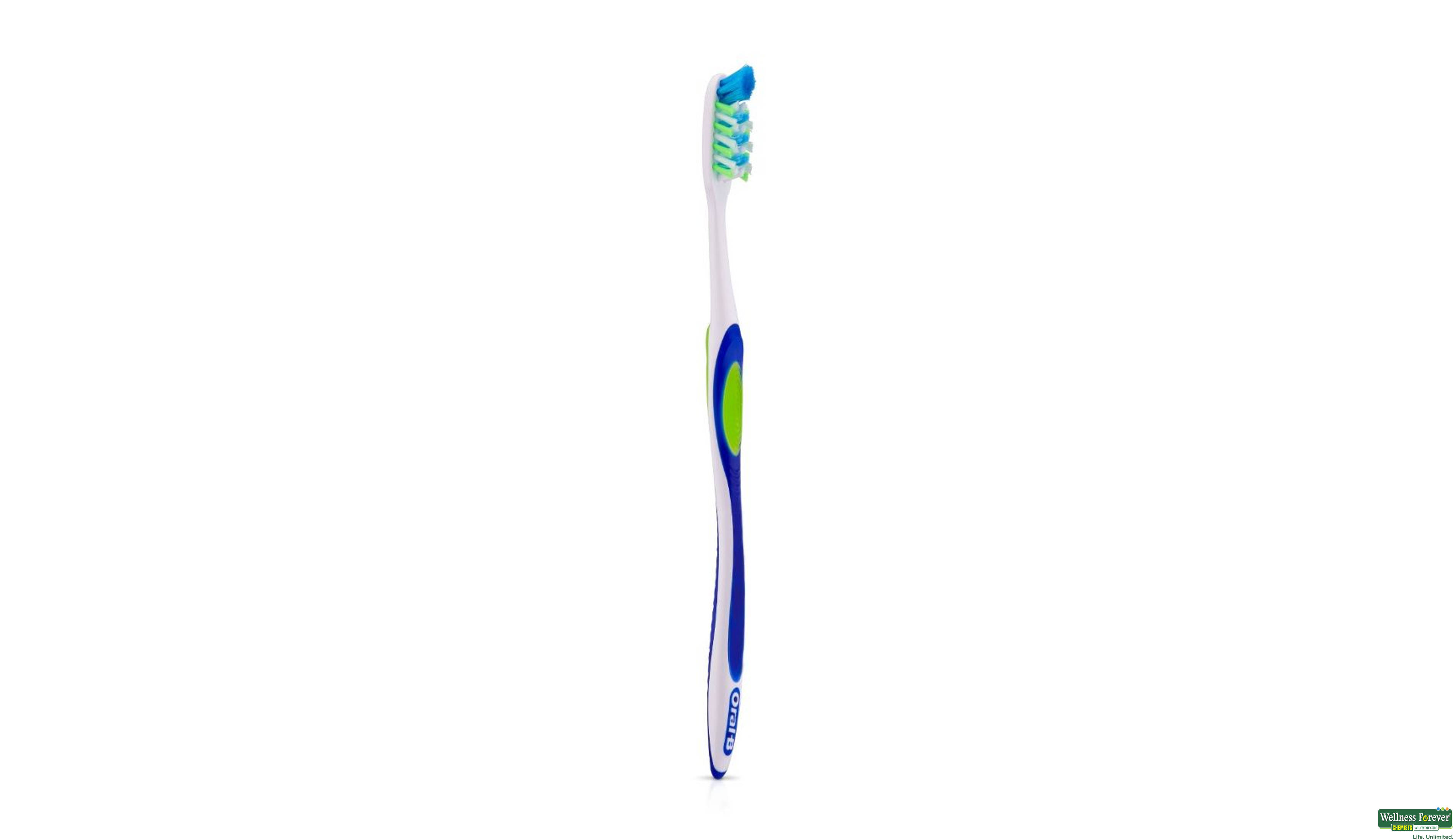 ORAL B T/BRUSH ANTI PLAQUE 2+2 M 4PC- 2, 4PC, 