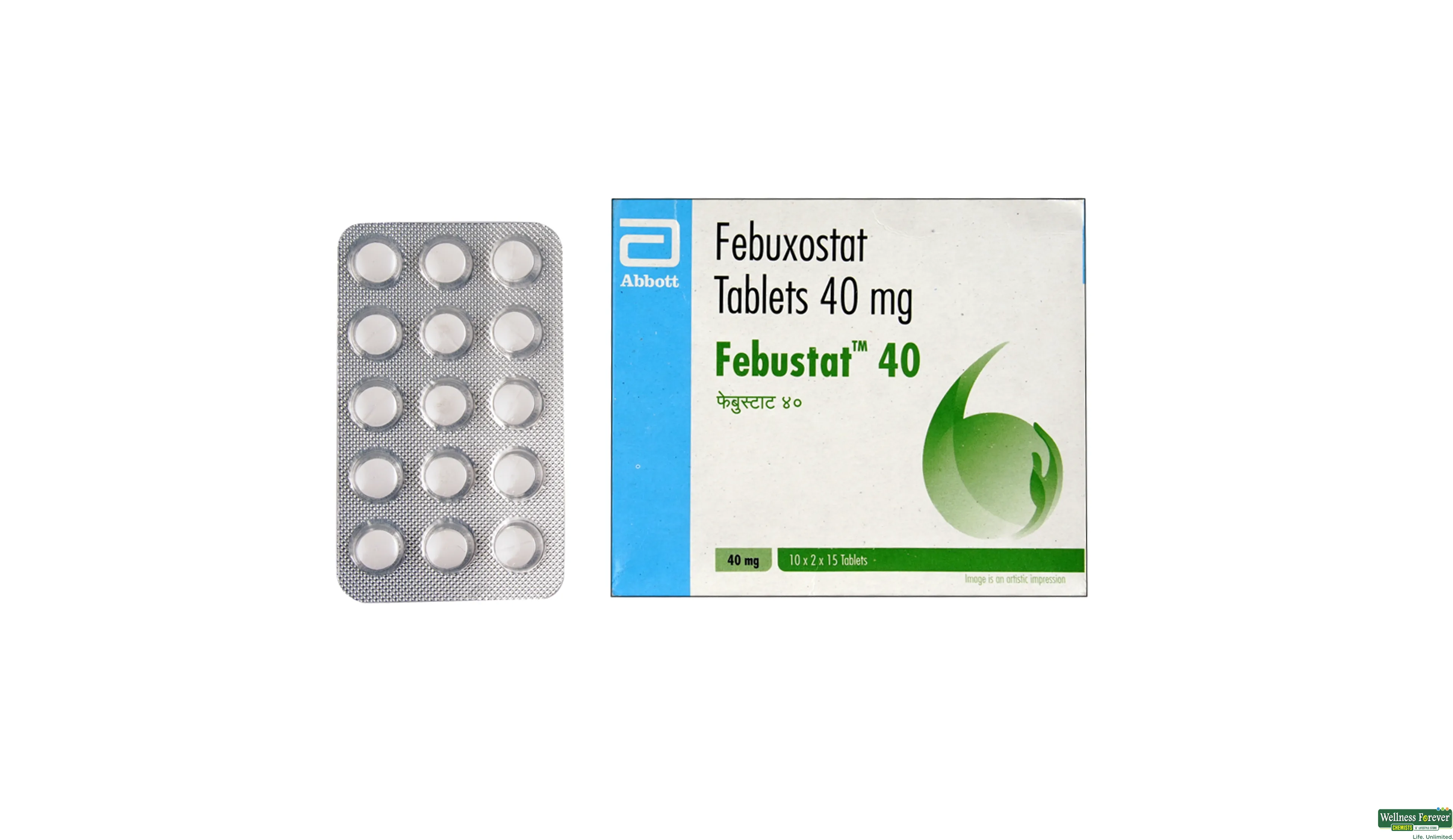 FEBUSTAT 40MG 15TAB- 1, 15TAB, 