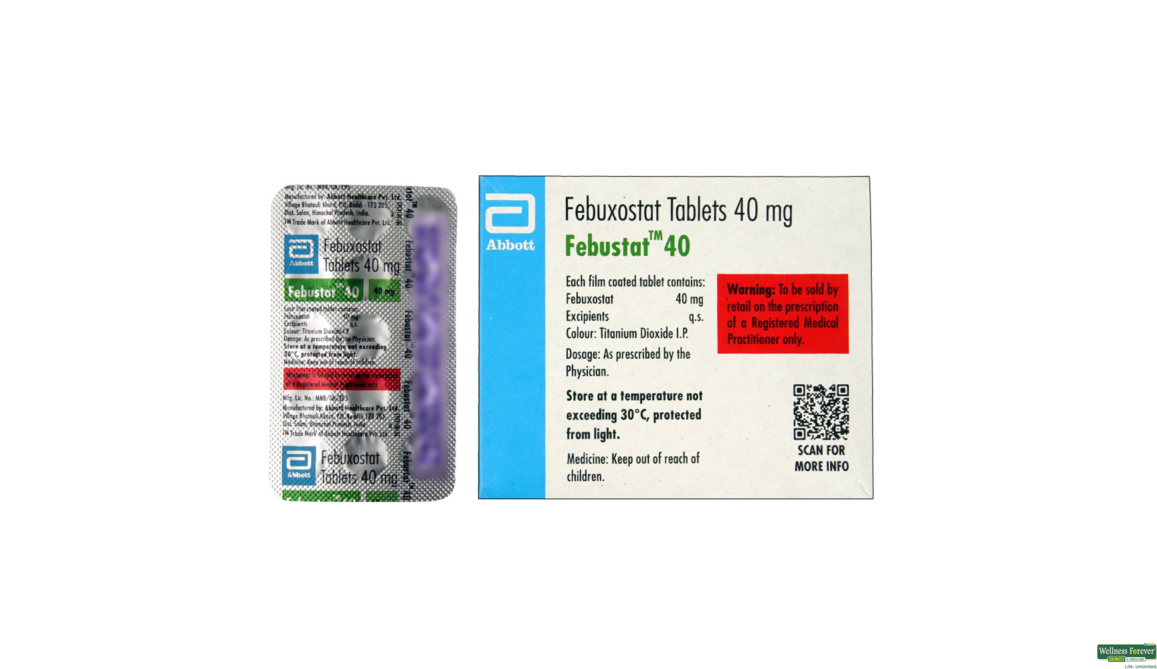 FEBUSTAT 40MG 15TAB- 2, 15TAB, 