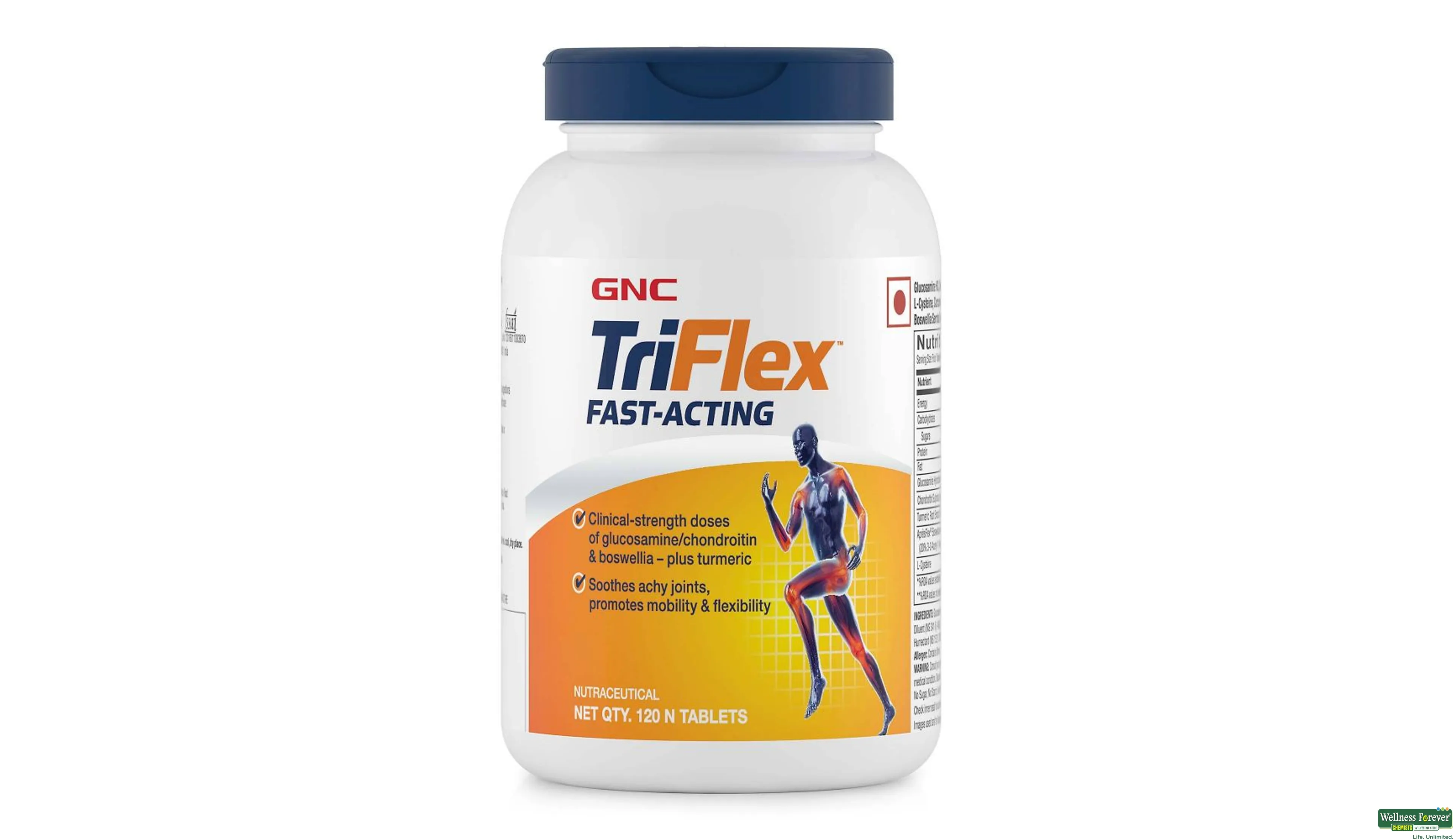 GNC TRIFLEX FAST ACTING 120TAB- 2, 120TAB, 