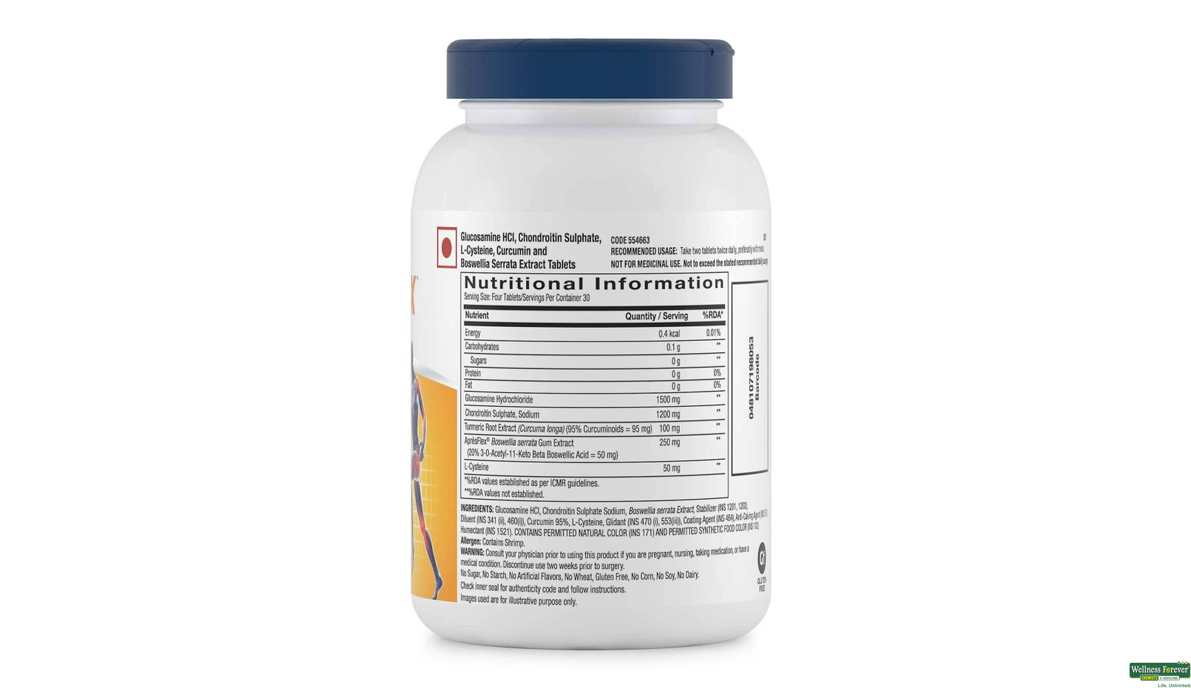 GNC TRIFLEX FAST ACTING 120TAB- 3, 120TAB, 
