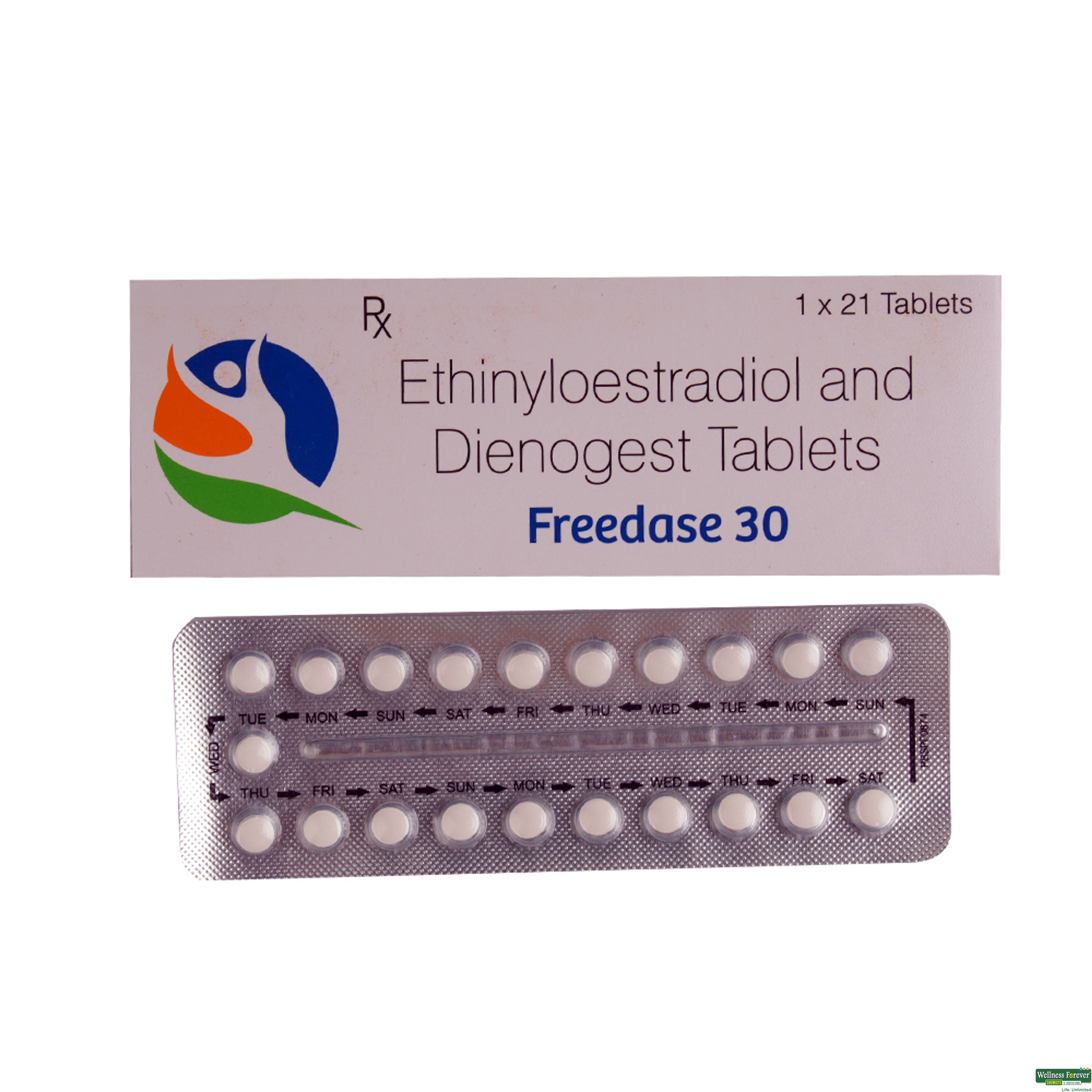 FREEDASE 30MCG 21TAB-image
