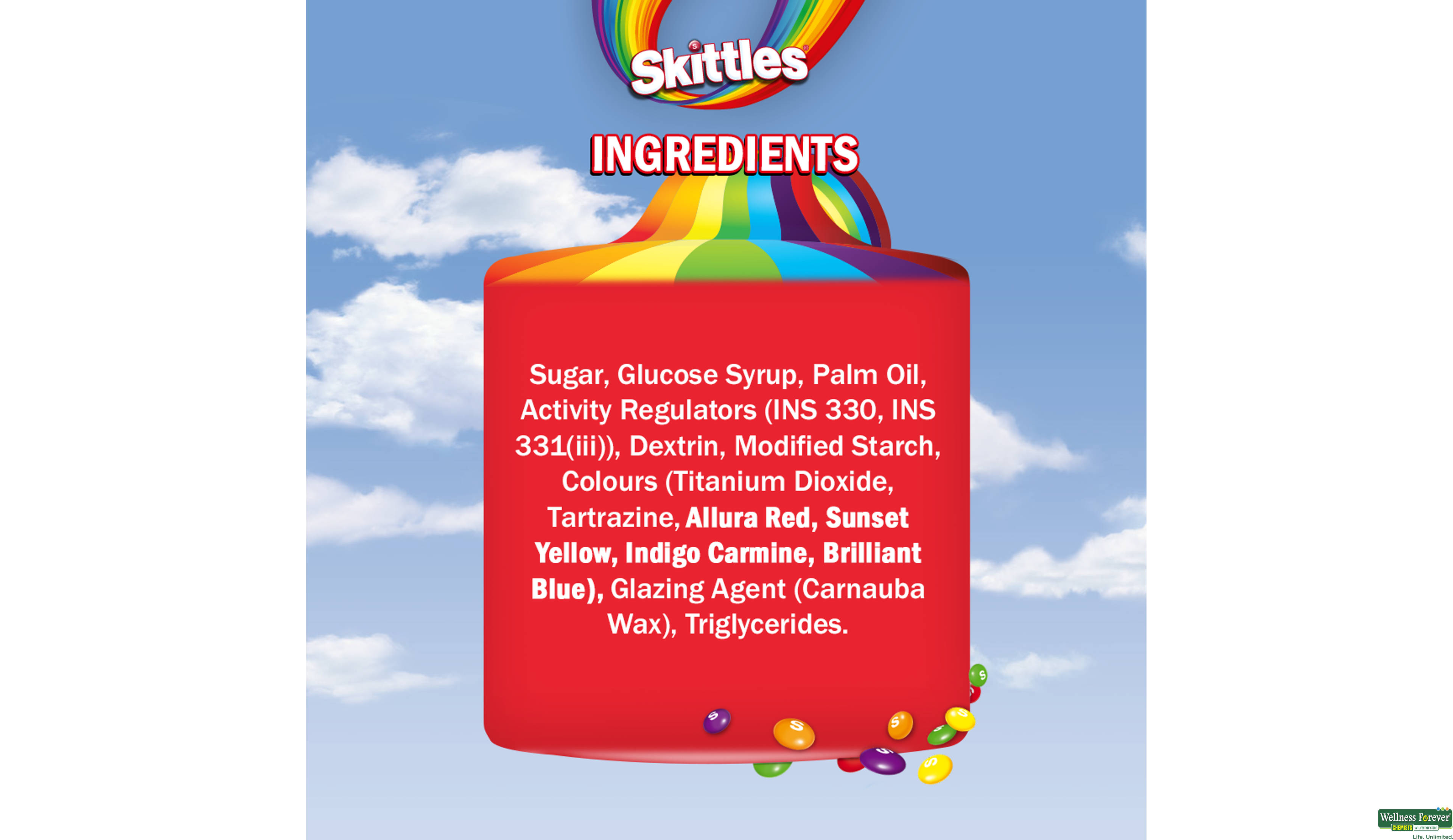 SKITTLES ORIGINAL FRUITS TUBE 33.6GM- 3, 33.6GM, null