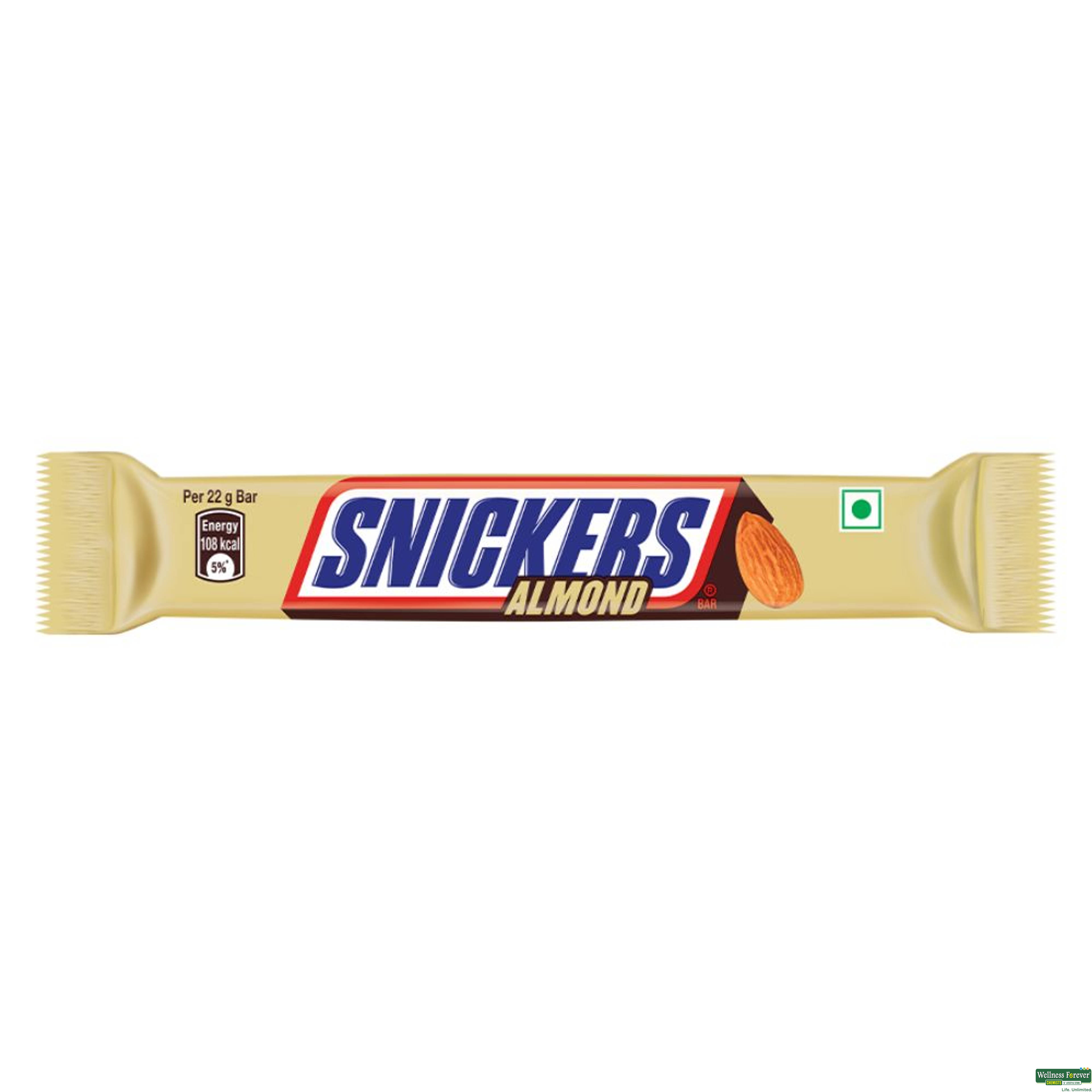 Snickers Almond Chocolate Bar, 22.5 g-image