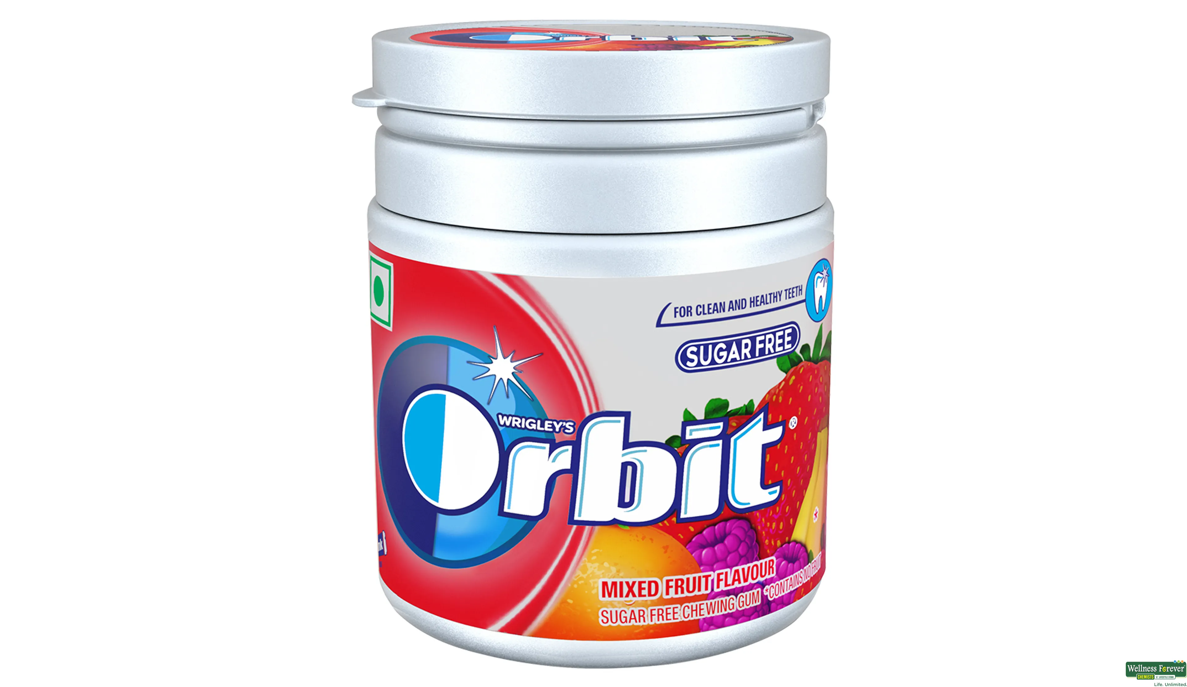 ORBIT FRUIT SF POT 66GM- 1, 66GM, 