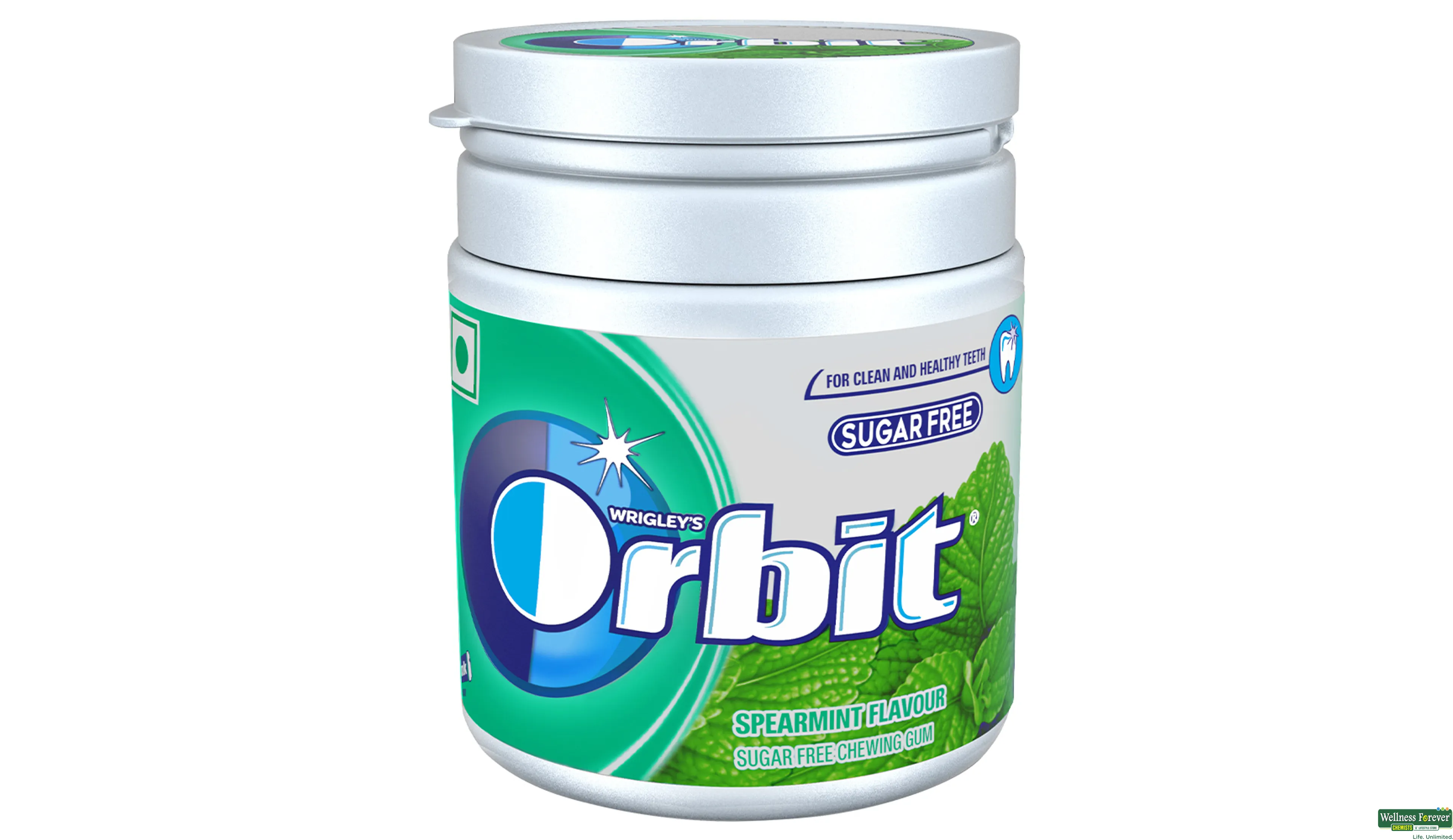 ORBIT SPEARMINT SF POT 66GM- 1, 66GM, 