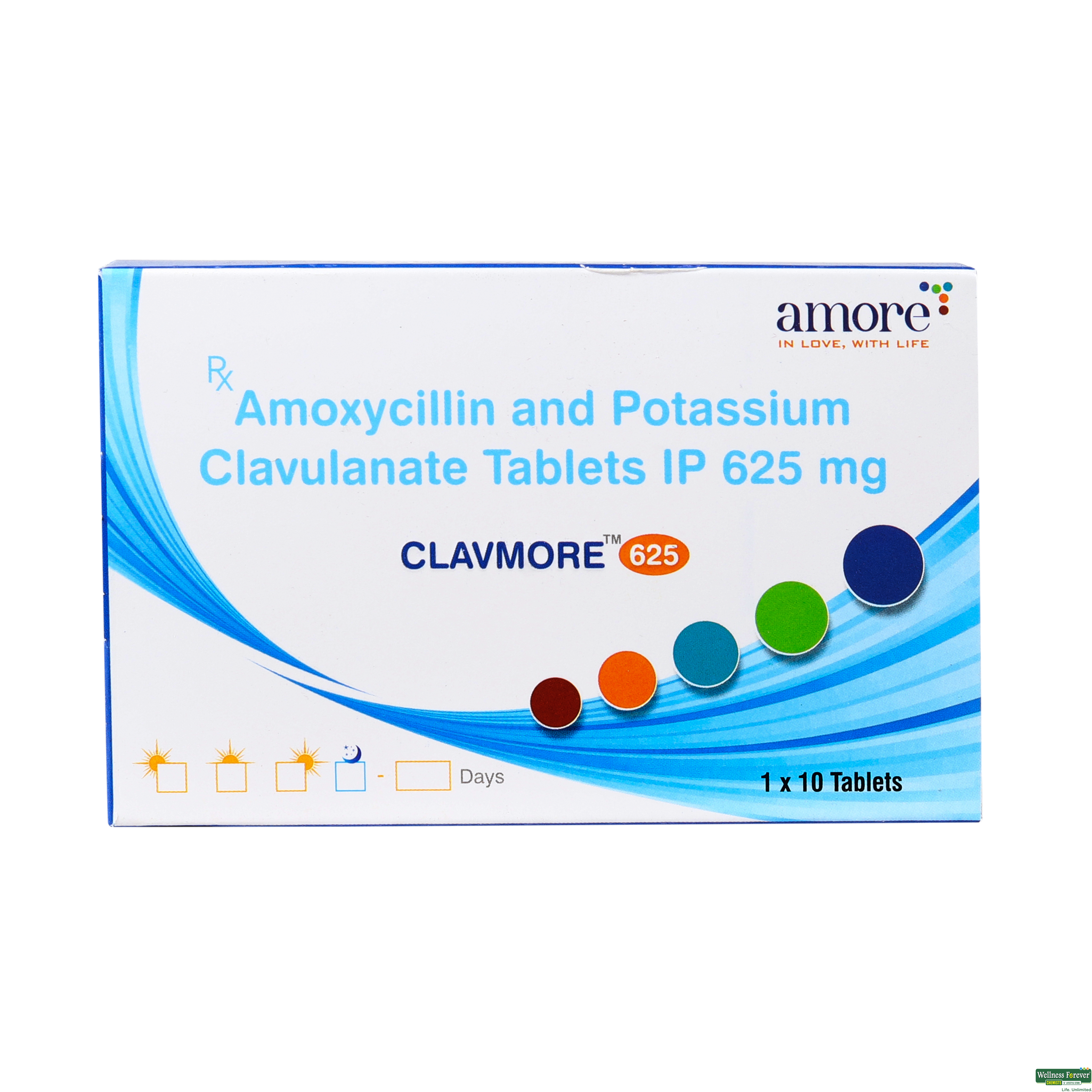 CLAVMORE 625MG 10TAB-image