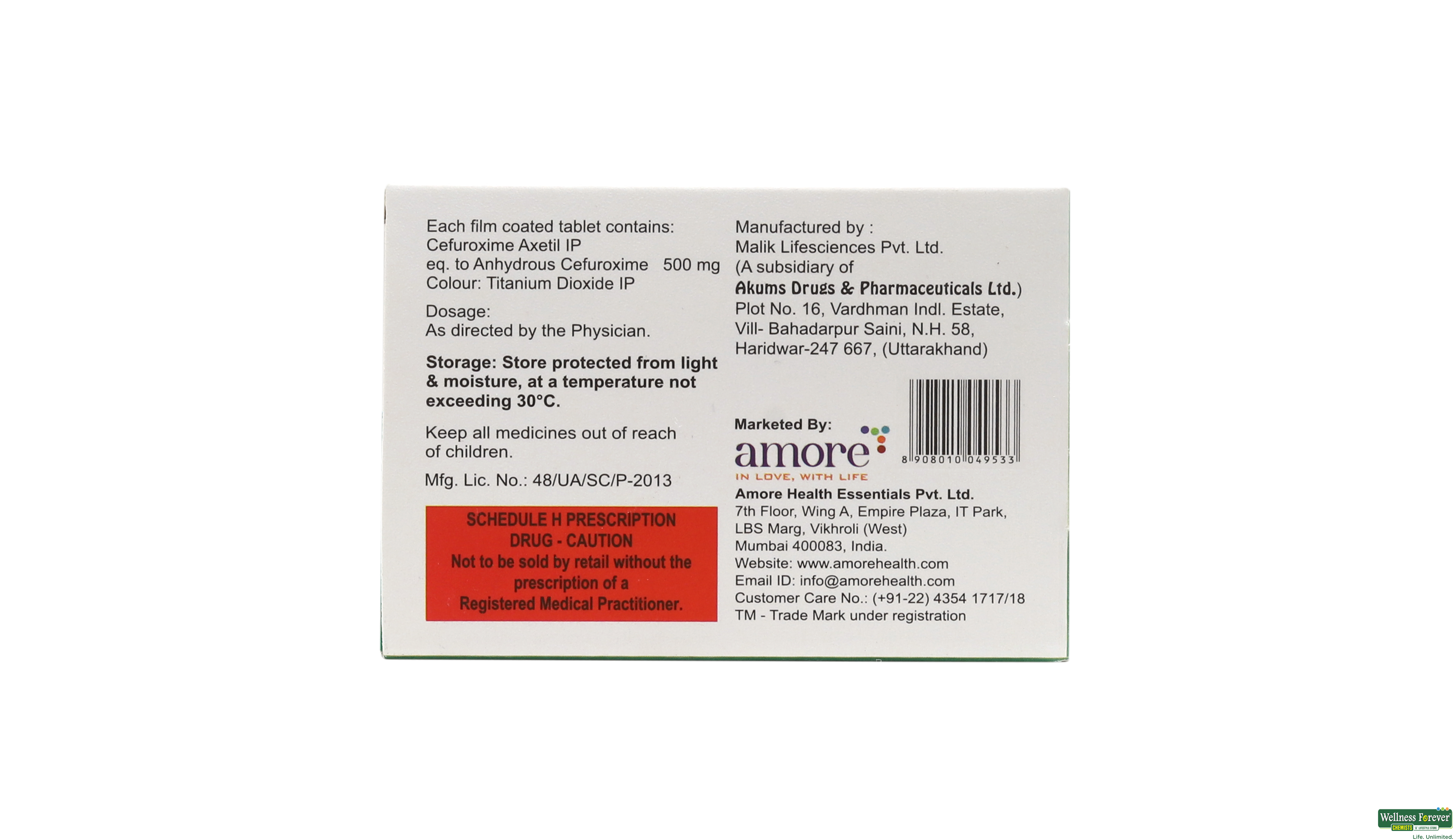MAGROX 500MG 4TAB- 2, 4TAB, 