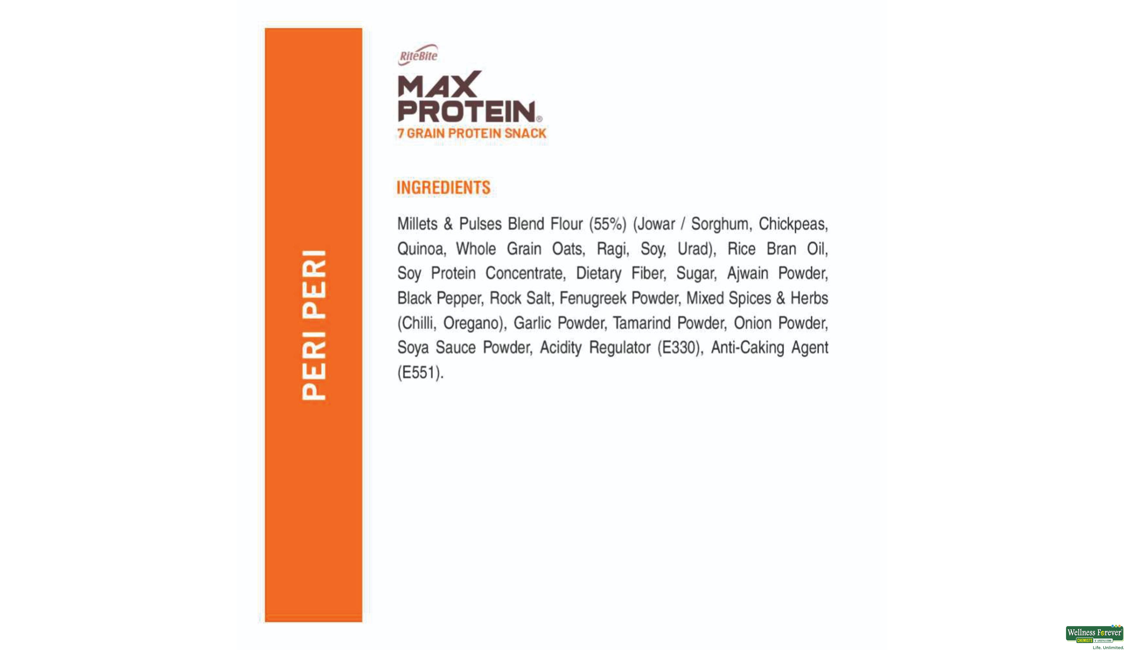 RITE B CHIPS MAX PRO PERI PERI 150GM- 3, 150GM, null