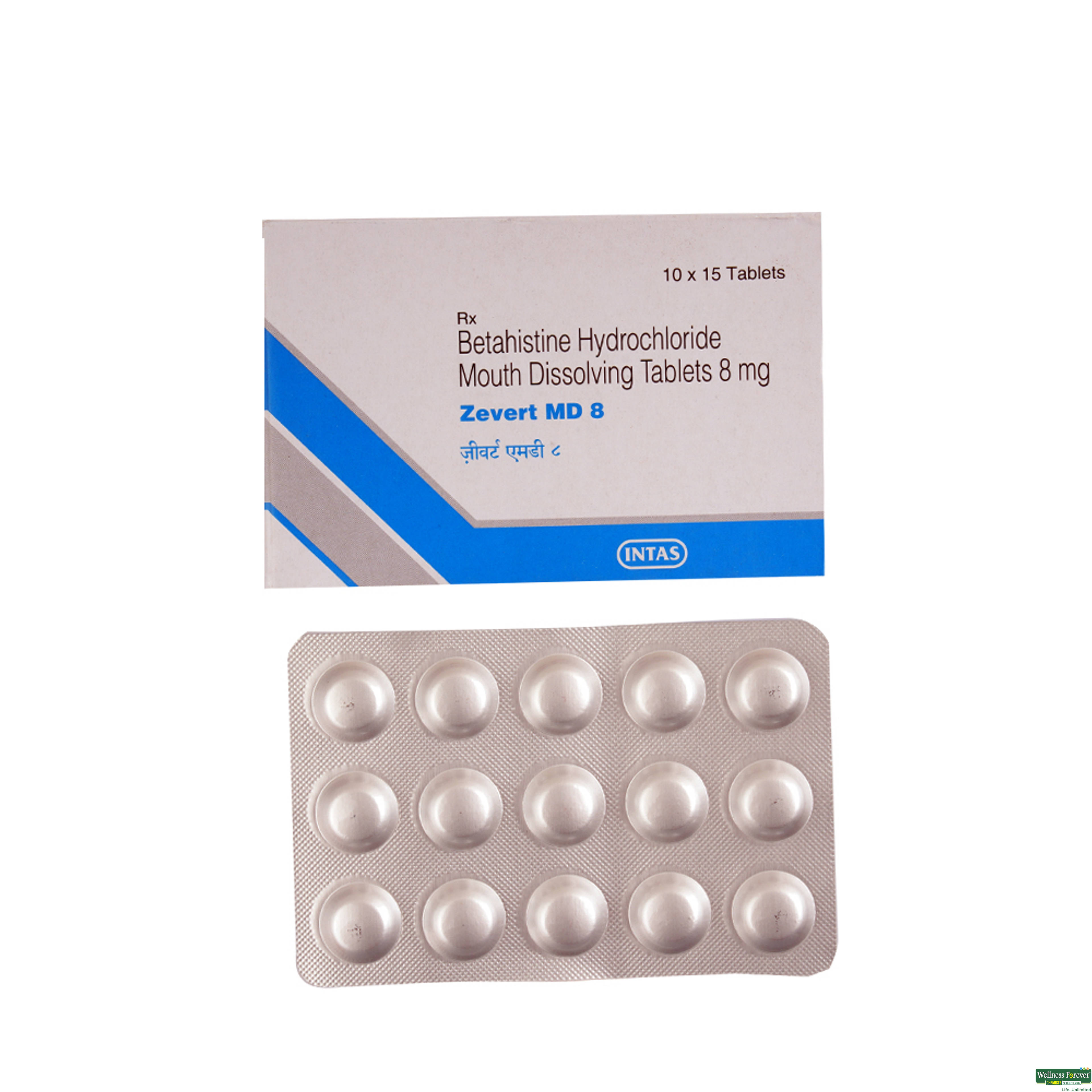 ZEVERT-MD 8MG 15TAB-image