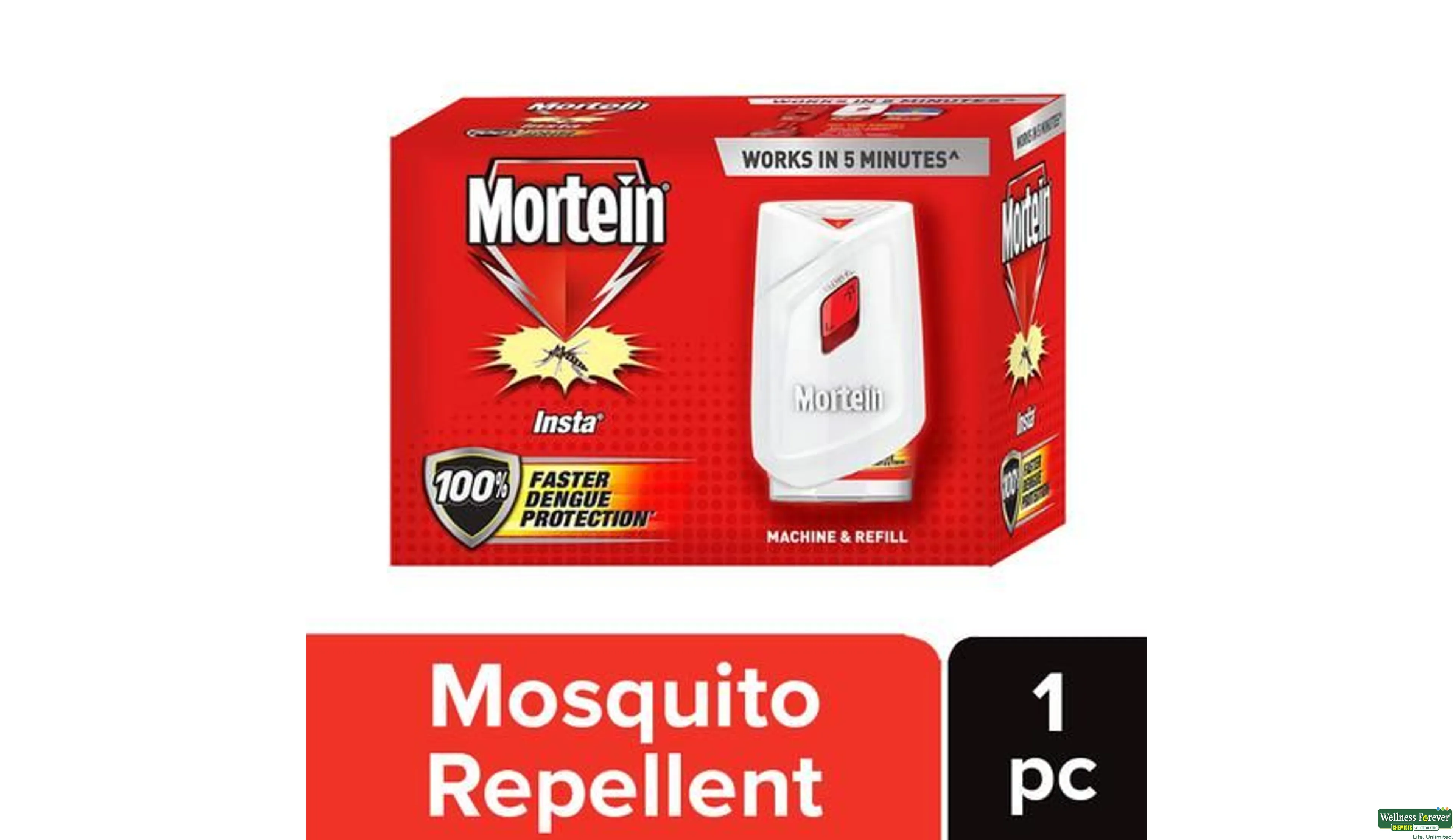 MORTEIN MOSQUITO KIT INSTA 1PC- 1, 1PC, 