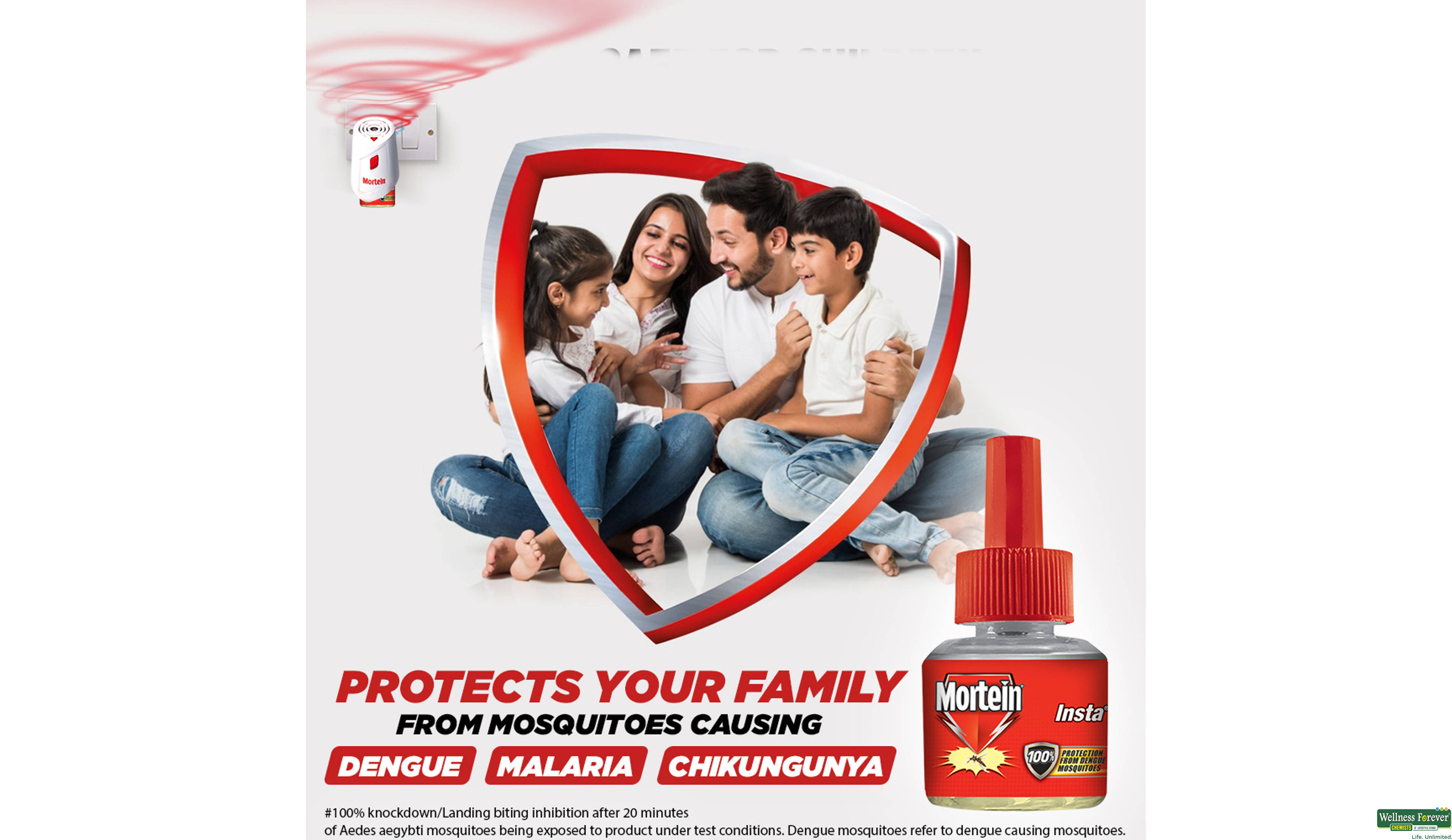 MORTEIN MOSQUITO KIT INSTA 1PC- 3, 1PC, 