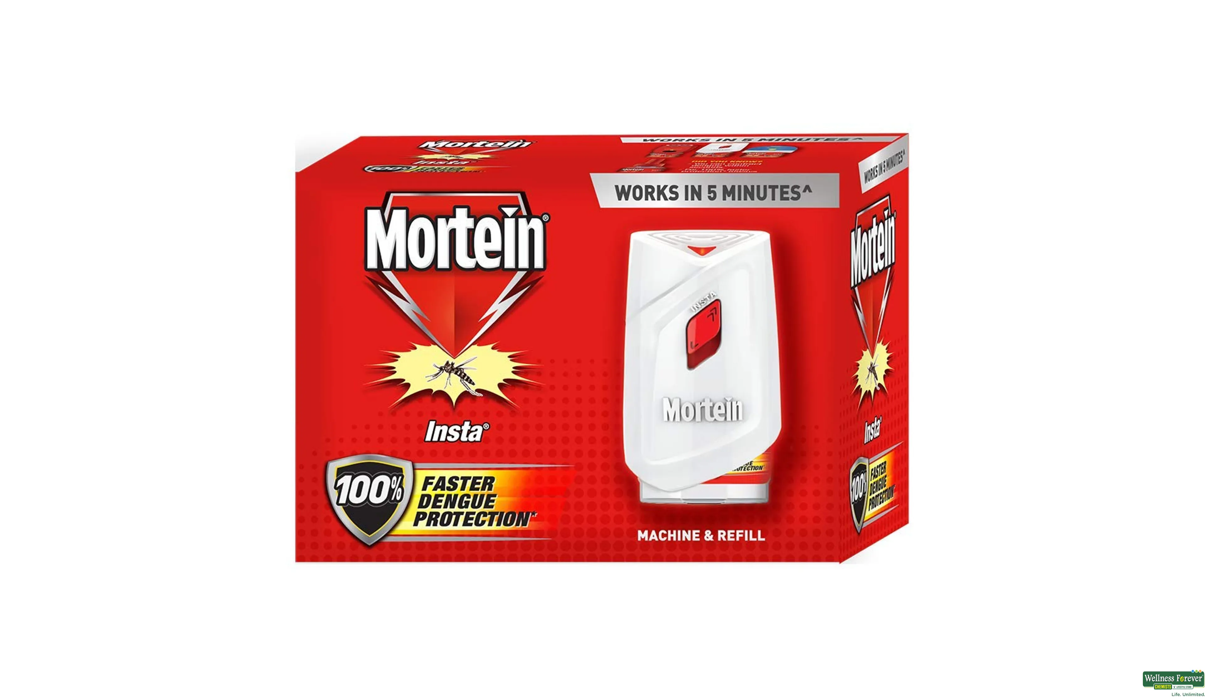 MORTEIN MOSQUITO KIT INSTA 1PC- 4, 1PC, 