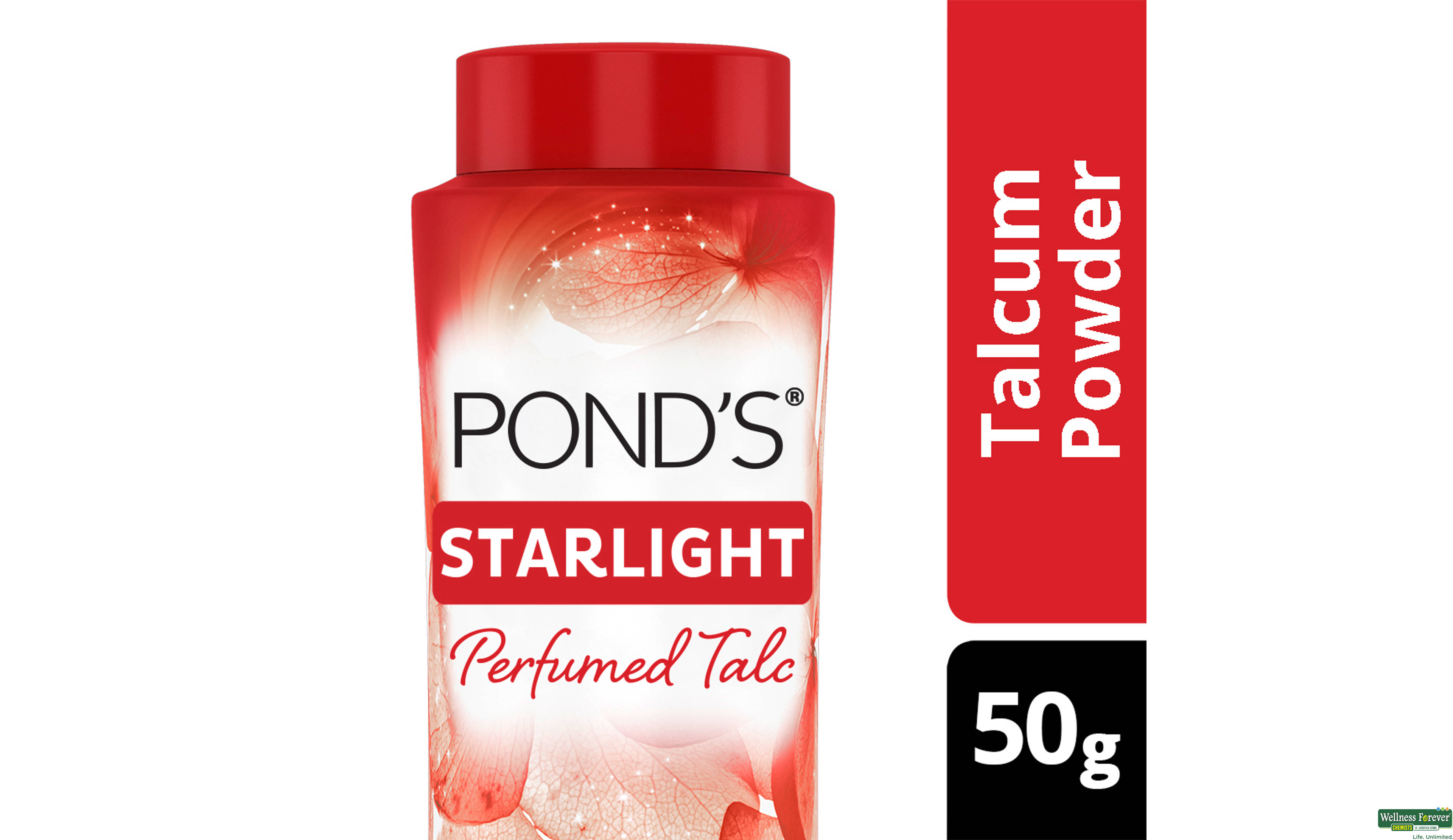 PONDS TALC STAR LIGHT 50GM- 1, 50GM, 