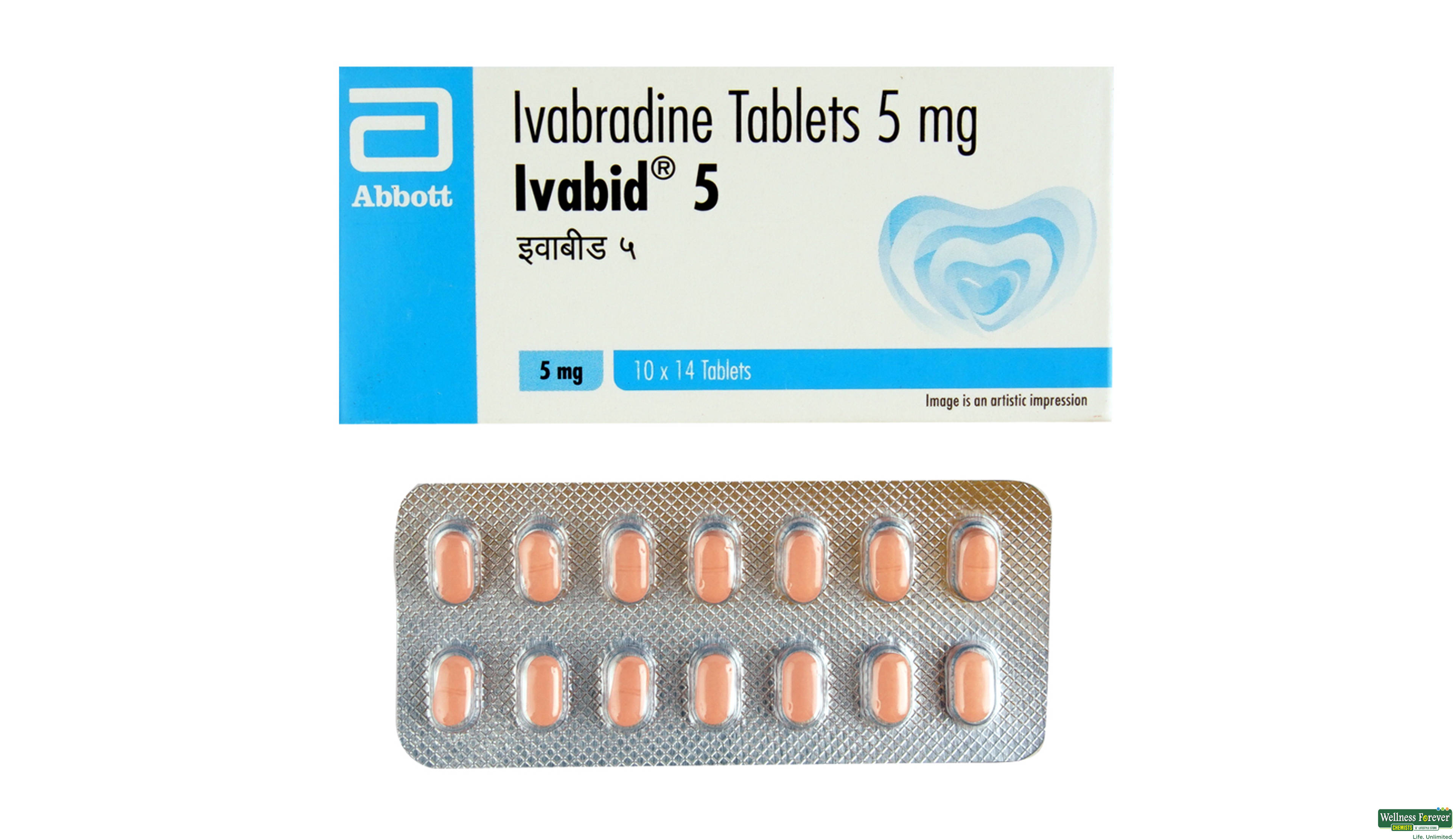 IVABID 5MG 14TAB- 1, 14TAB, 