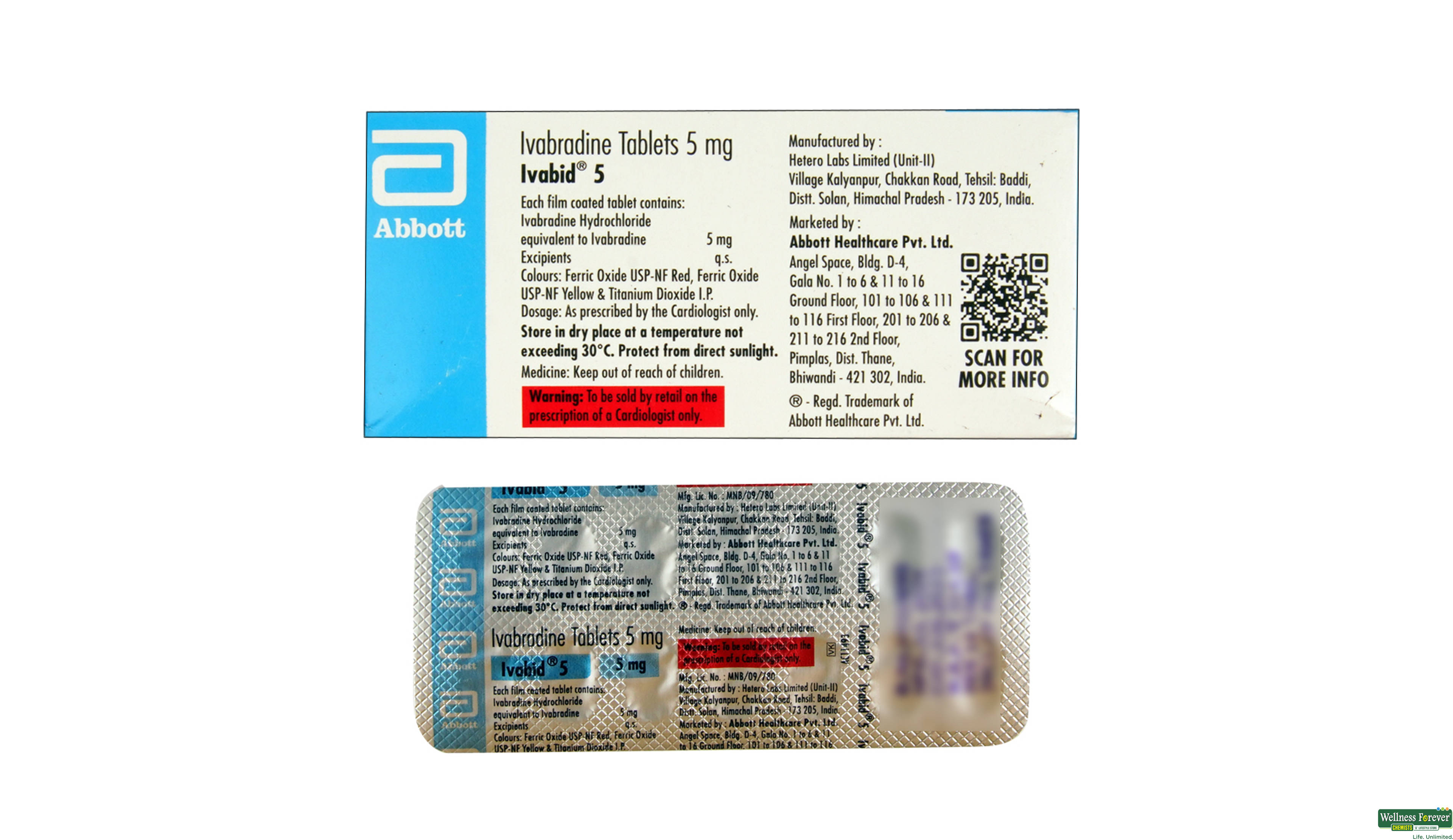 IVABID 5MG 14TAB- 2, 14TAB, 