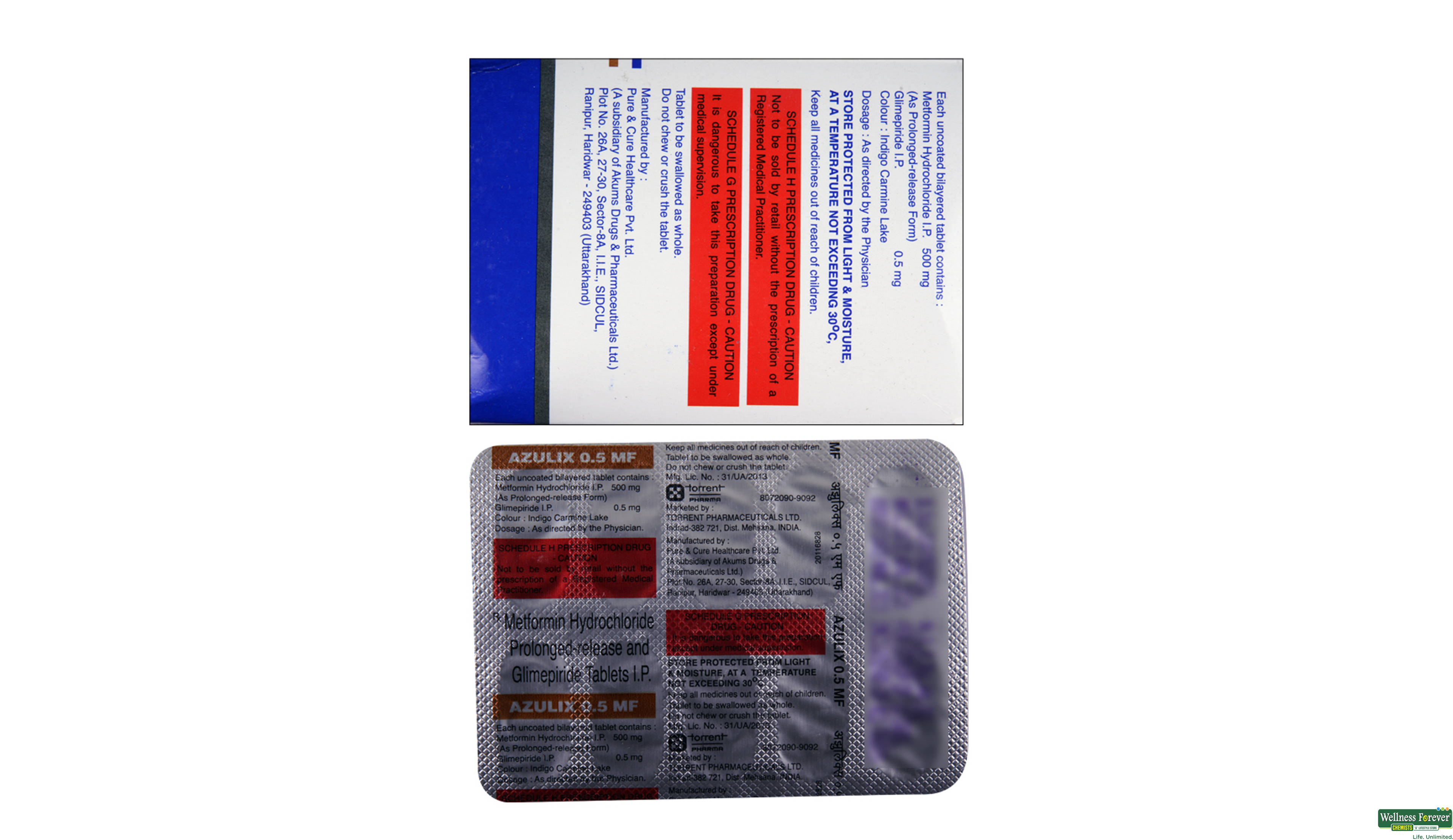 AZULIX 0.5MG MF 10TAB- 2, 10TAB, 