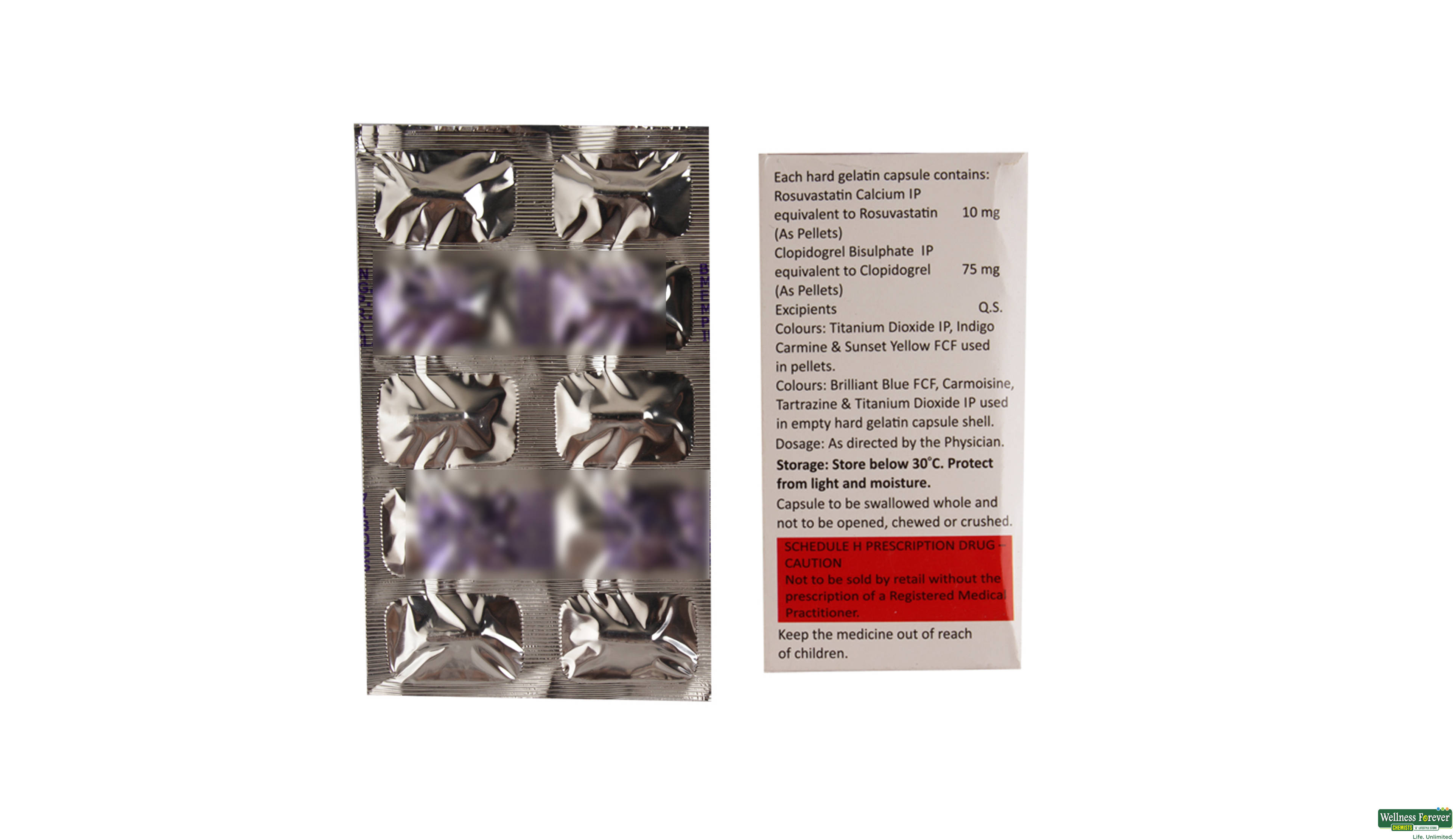 ROSULESS-C 10MG 10CAP- 2, 10CAP, 