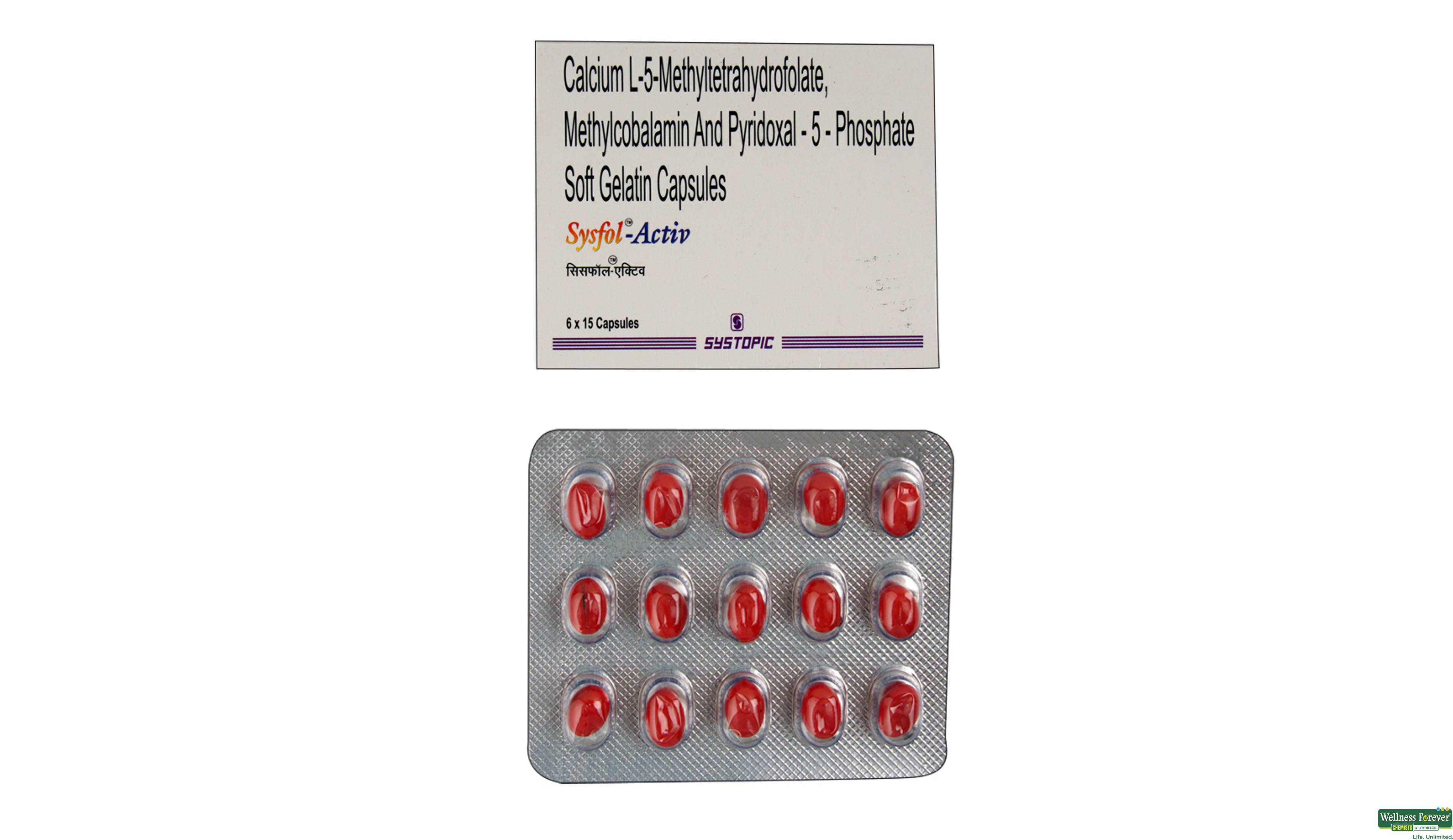 SYSFOL-ACTIVE 15CAP- 1, 15CAP, 