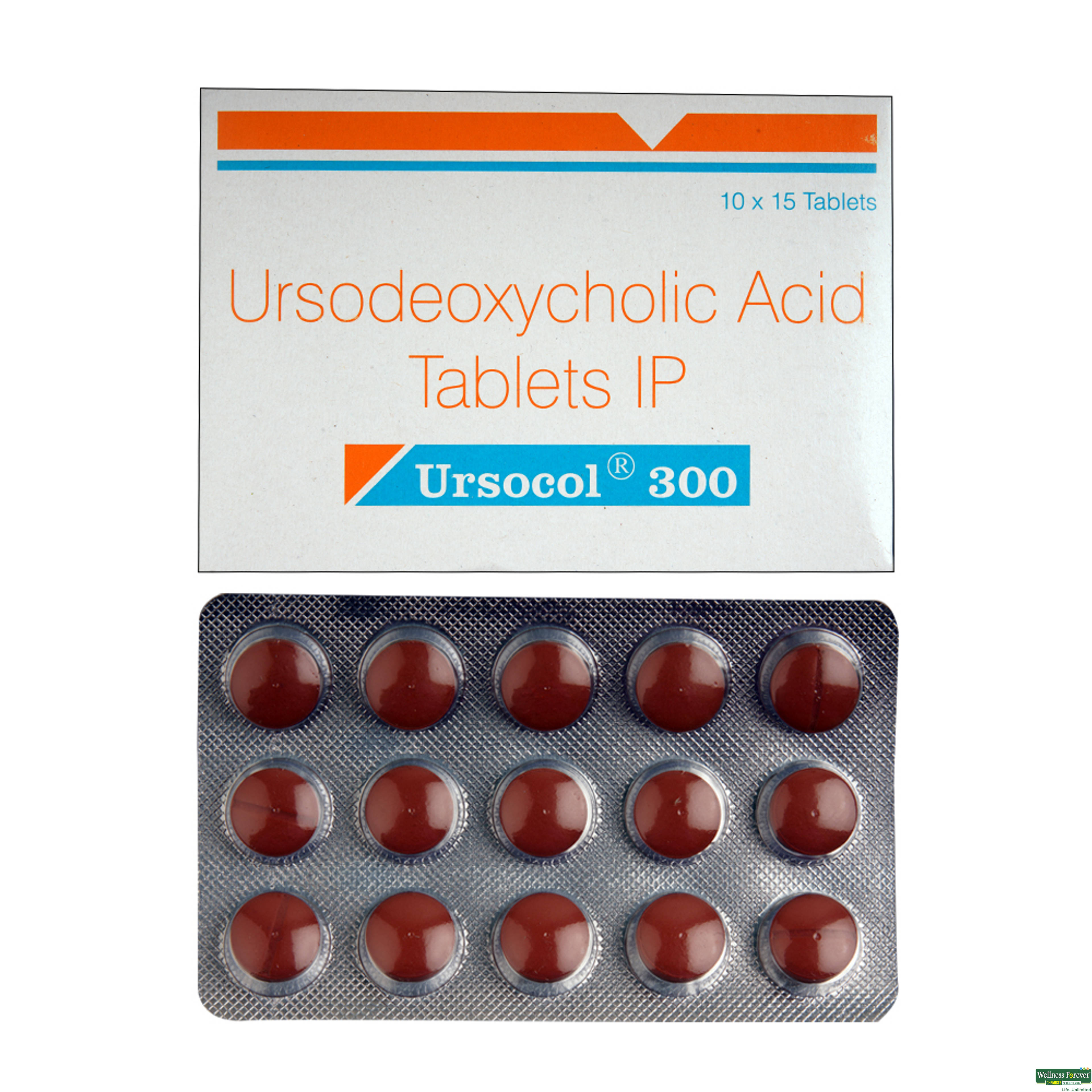 URSOCOL 300MG 15TAB-image