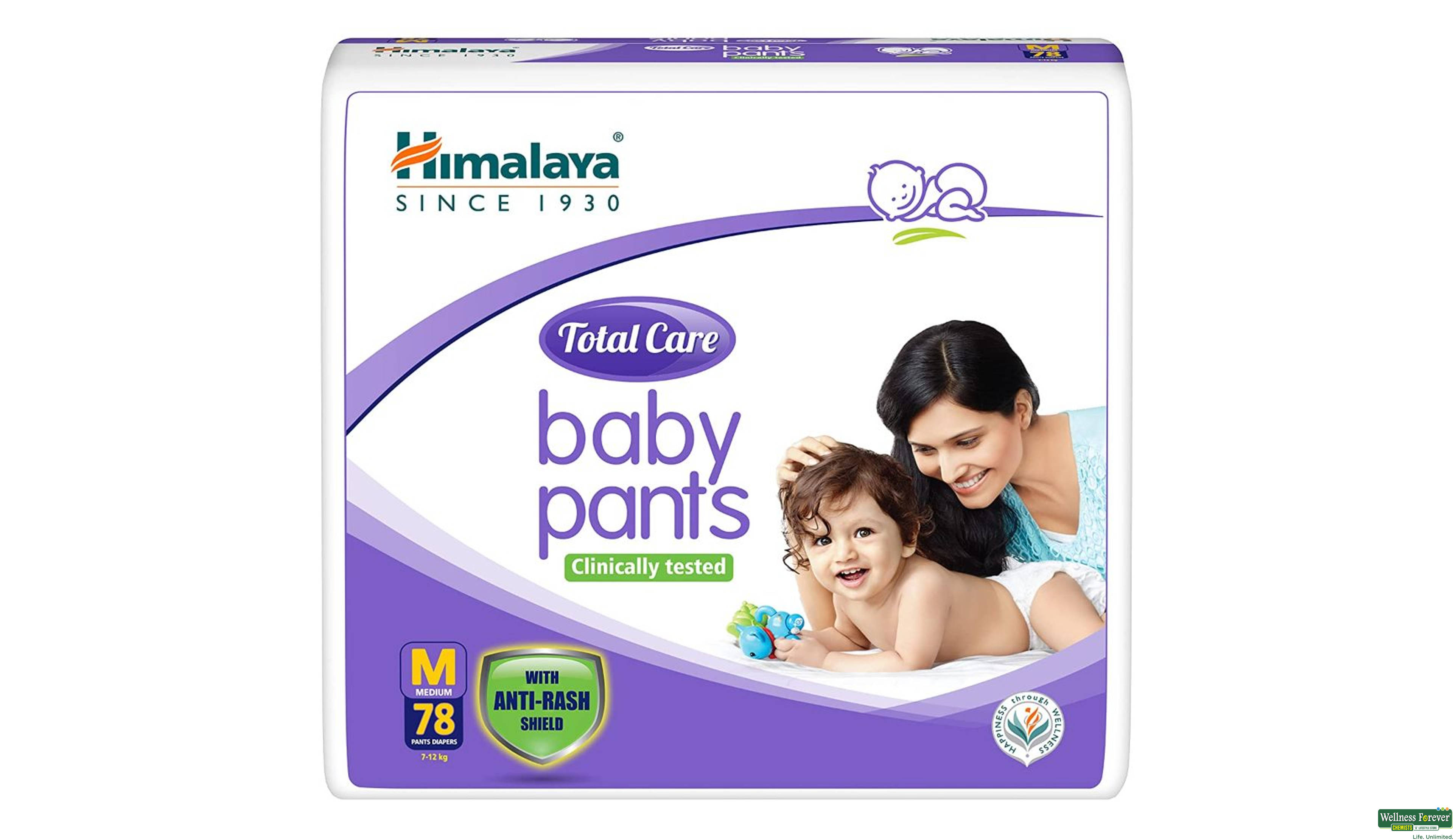 HIMA DIAP BABY PANTS TOTAL CARE M 78PC- 1, 78PC, 