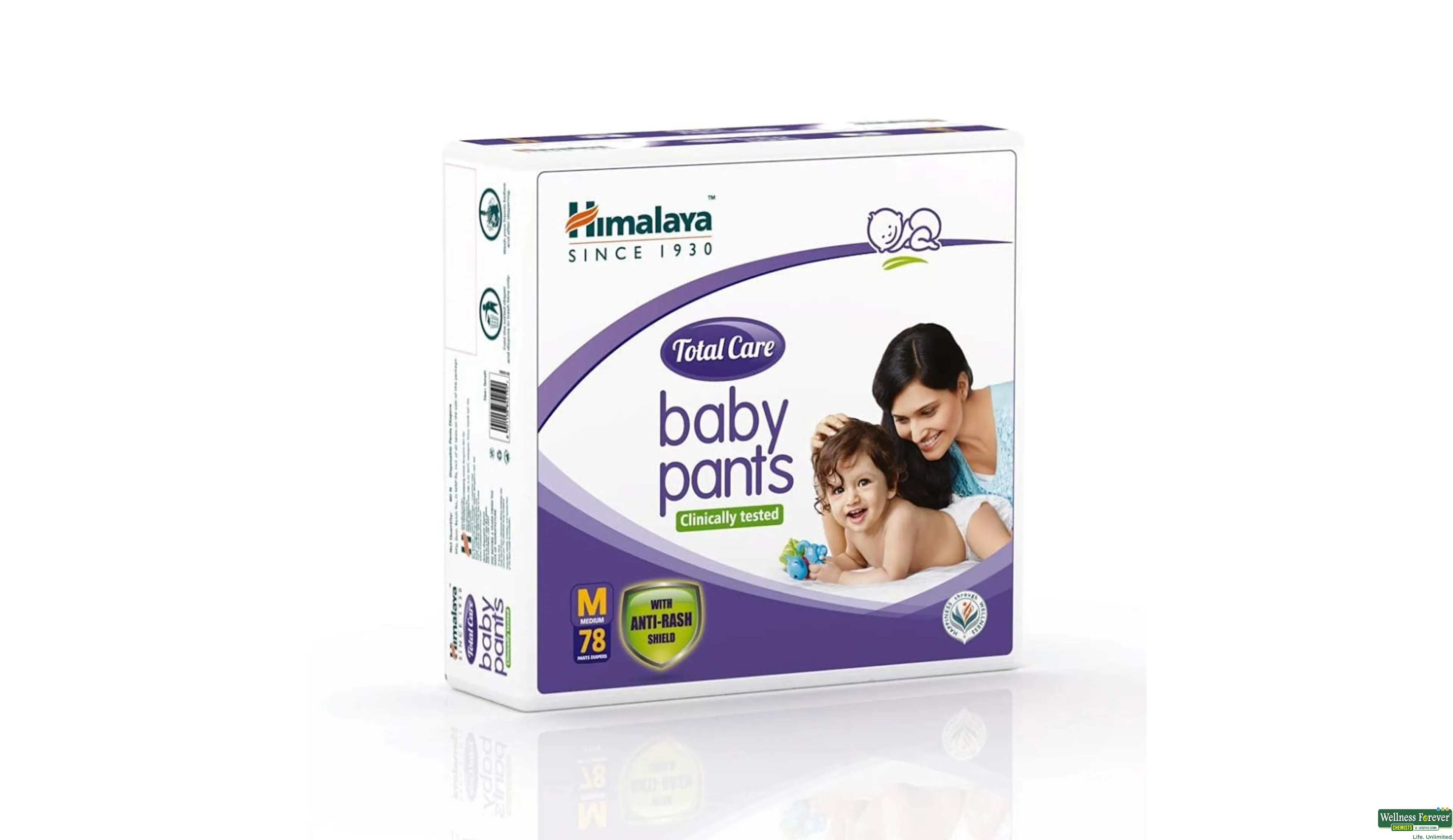 Buy Himalaya Total Care Baby Diaper Pants - Extra Large, 12-17 kg, With  Anti-Rash Shield Online at Best Price of Rs 153 - bigbasket