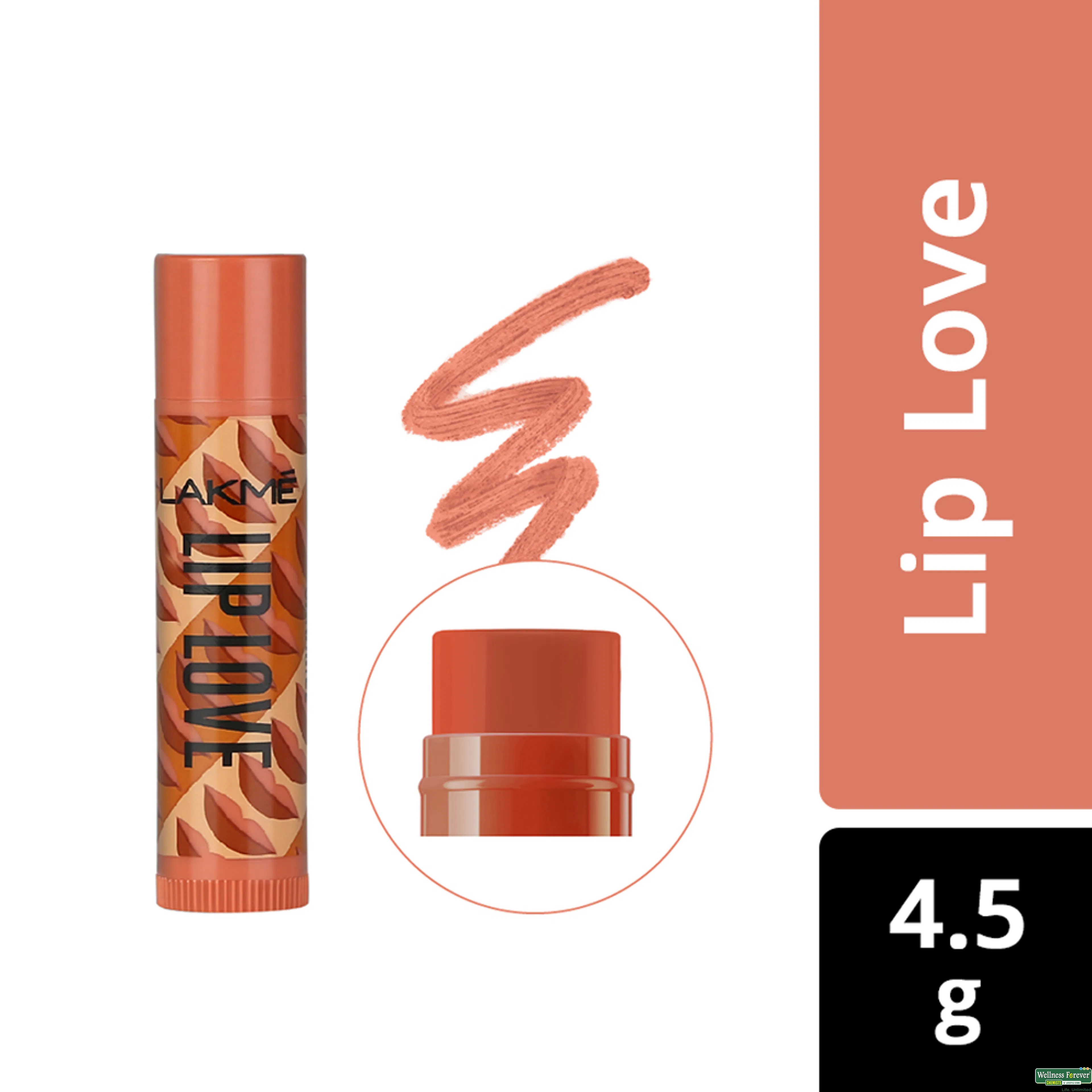 LAKME LIPLOVE SPF15 CARAMEL 4.5GM-image