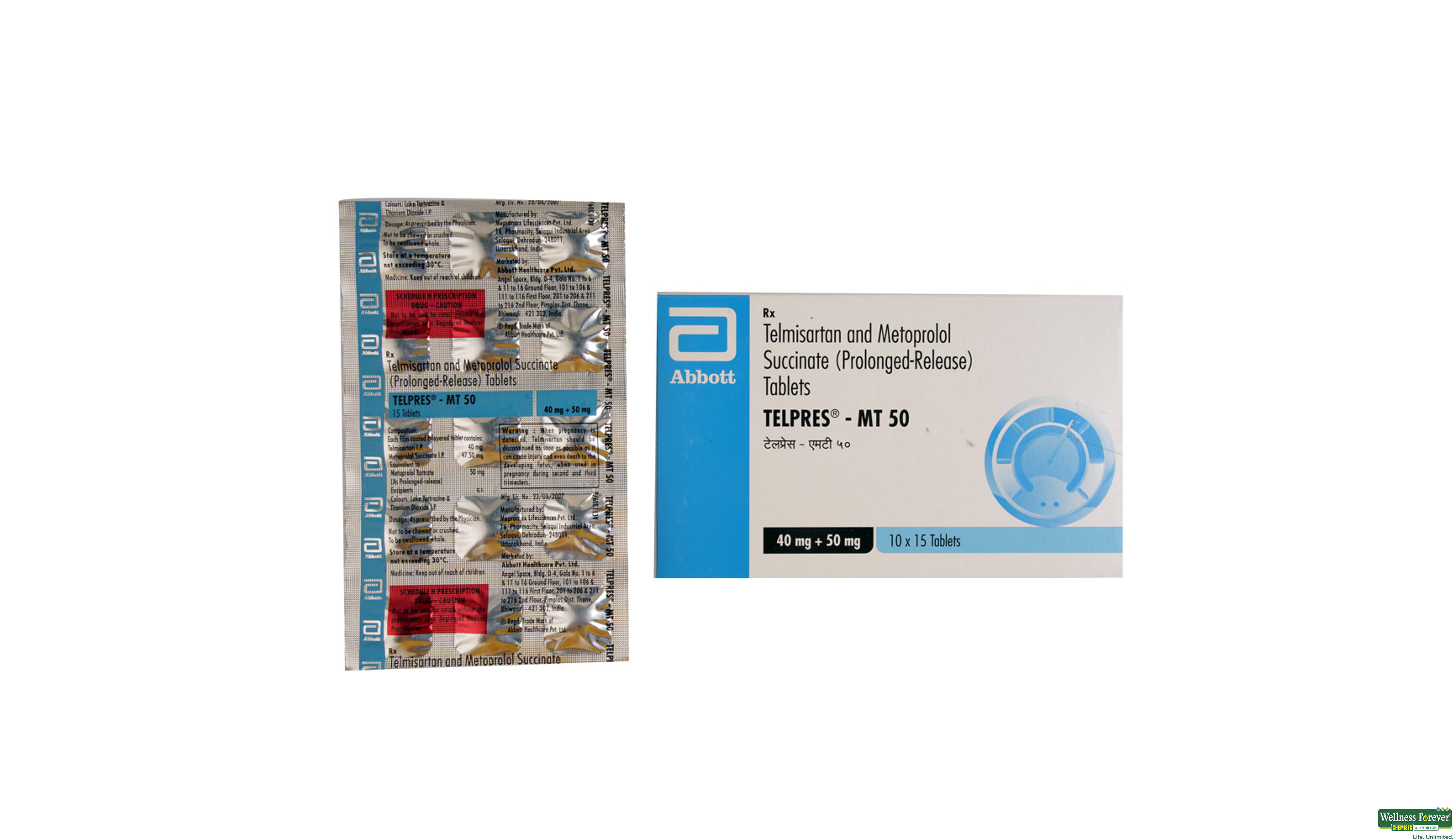 TELPRES-MT 50MG 15TAB- 1, 15TAB, 