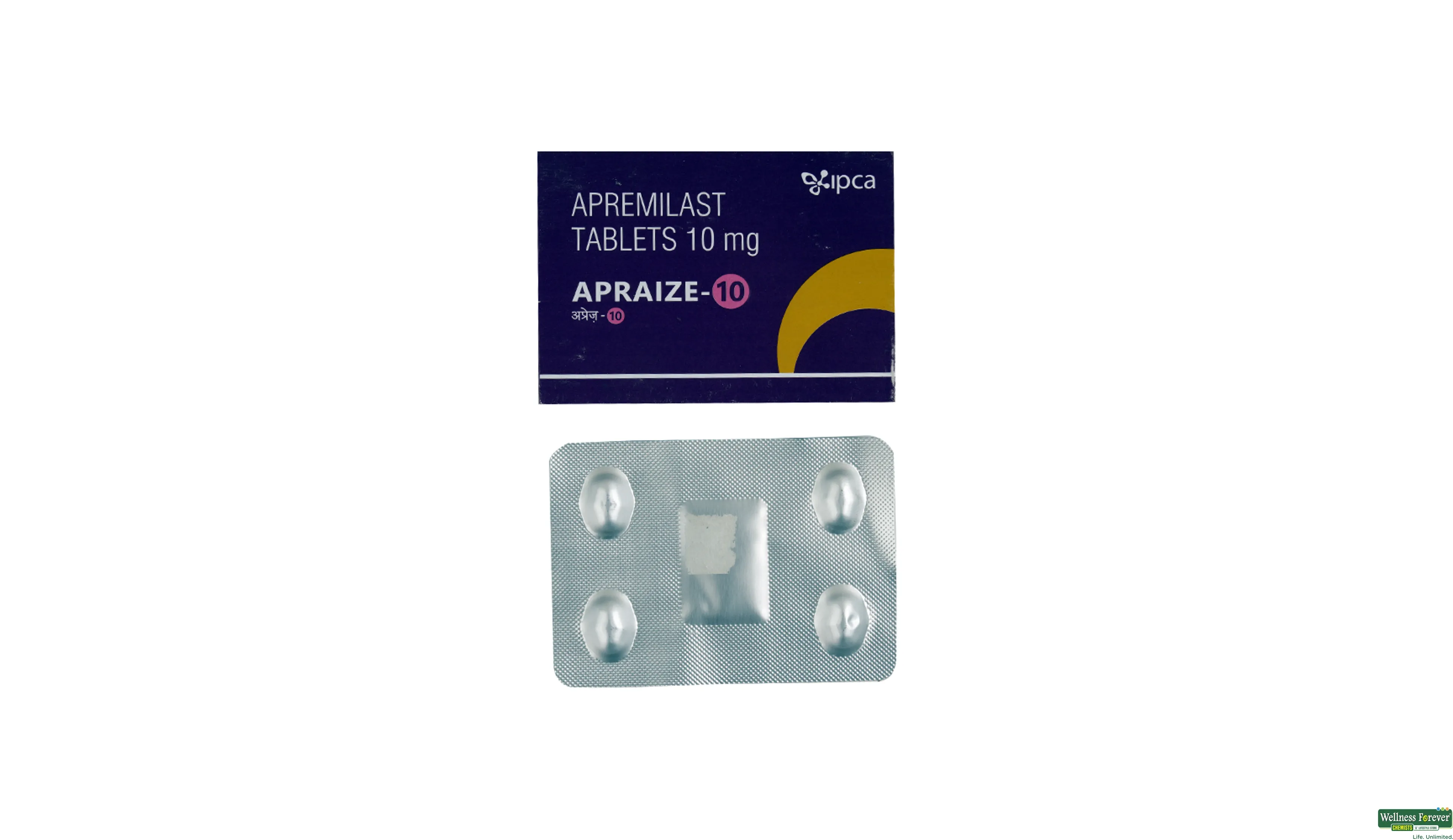 APRAIZE 10MG 4TAB- 1, 4TAB, 