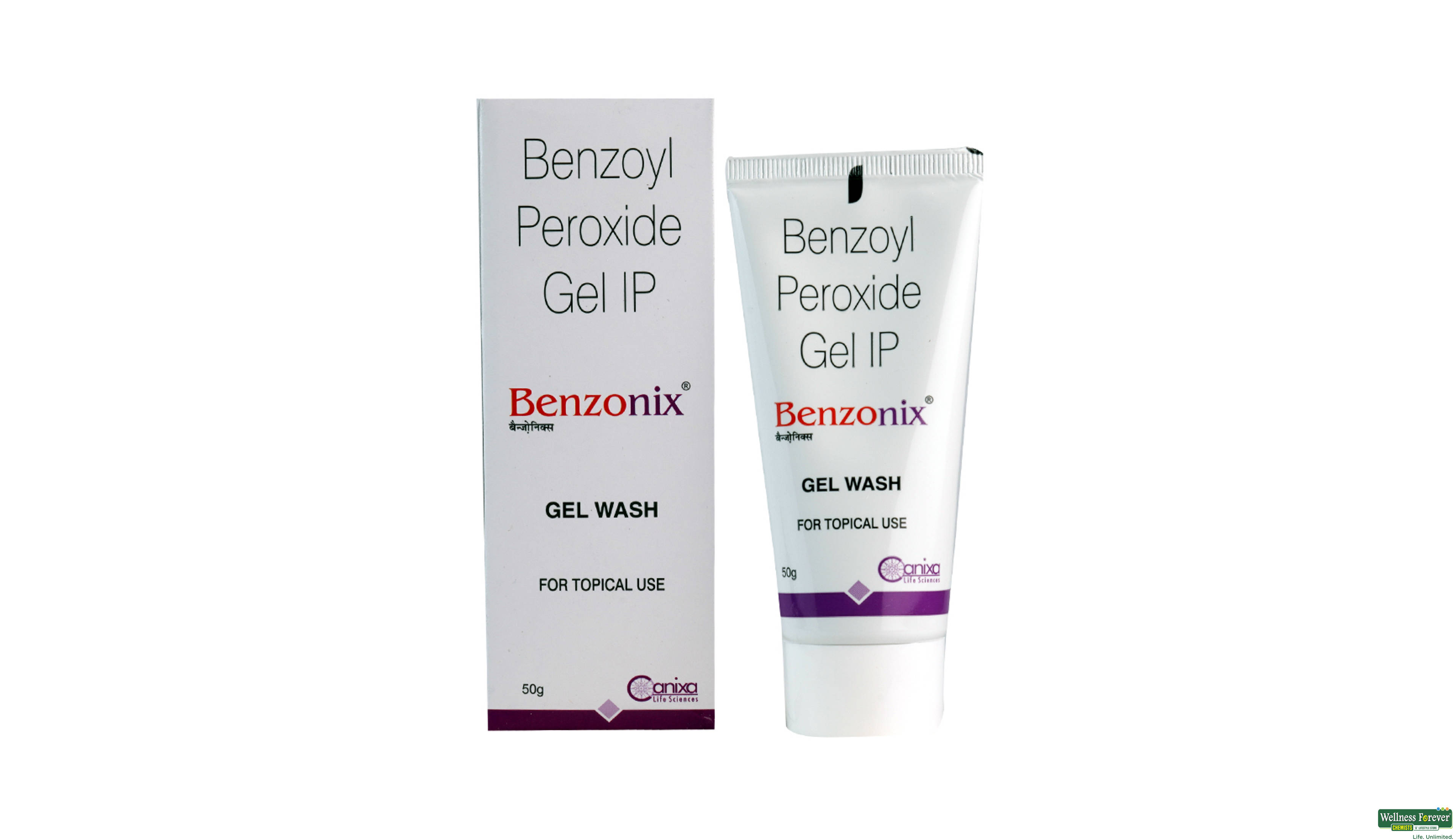 BENZONIX GEL WASH 50GM- 1, 50GM, 